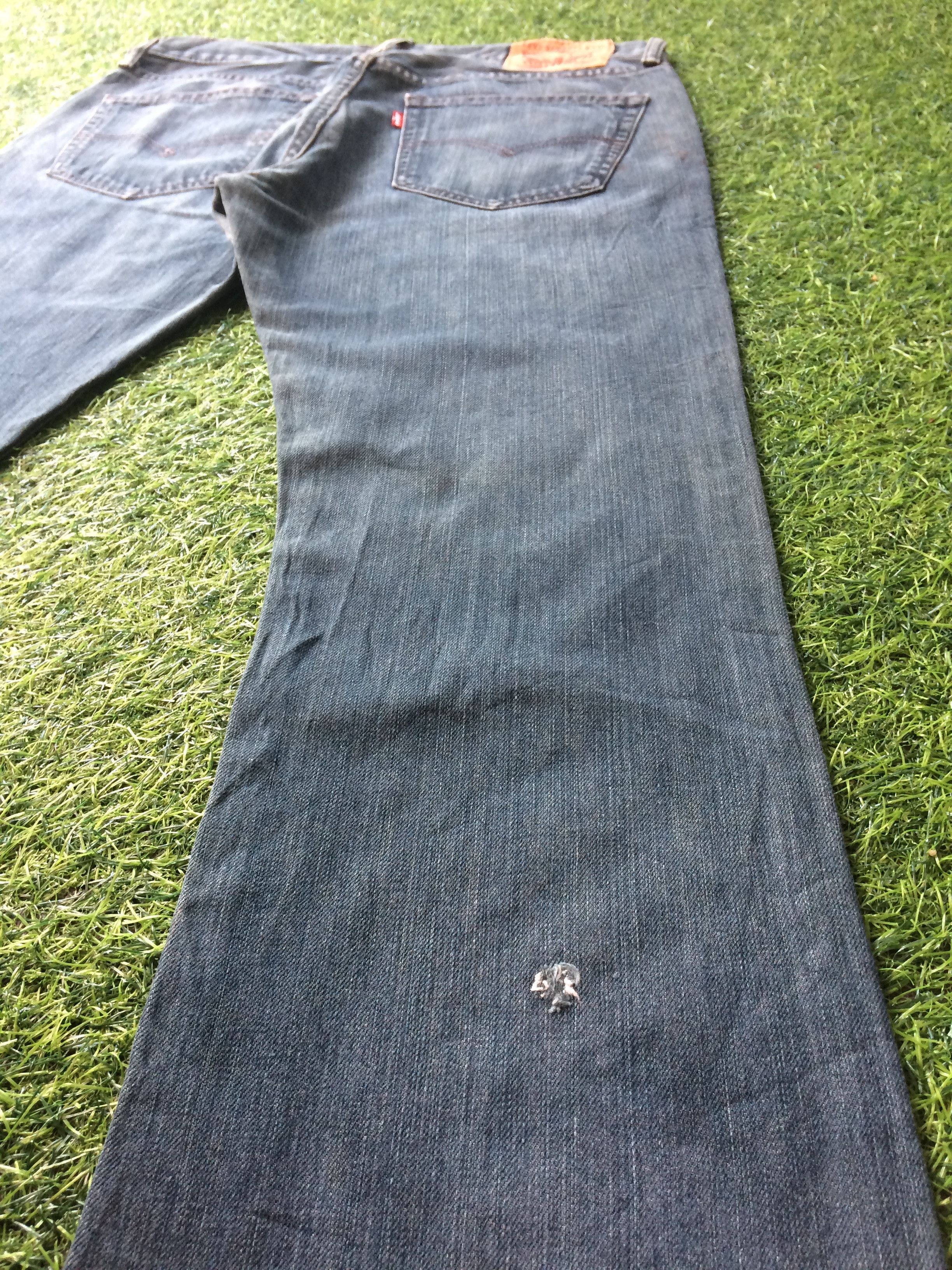 Levi's Vintage Distressed Levis 527 Bootcut Flare Jeans #B-684 Size US 33 - 7 Thumbnail
