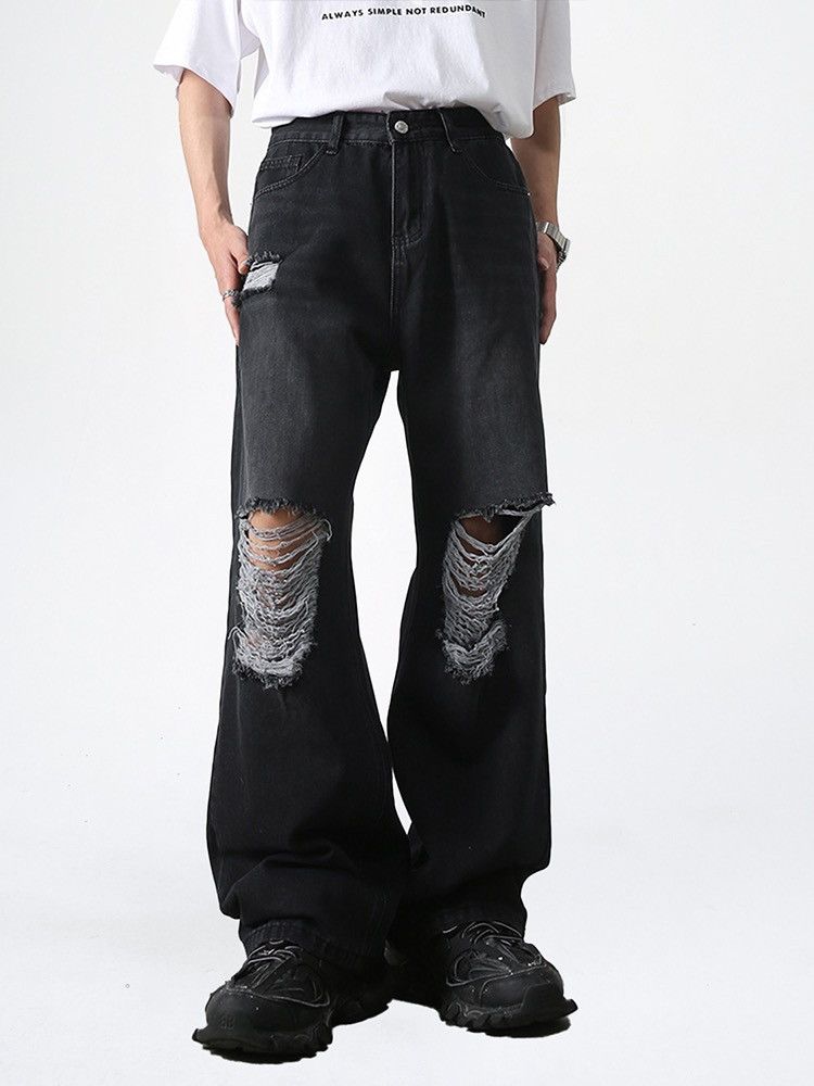 Vintage Retro punk denim pants Size US 31 - 1 Thumbnail