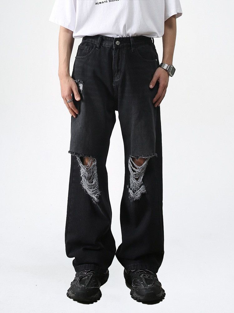 Vintage Retro punk denim pants Size US 31 - 2 Thumbnail