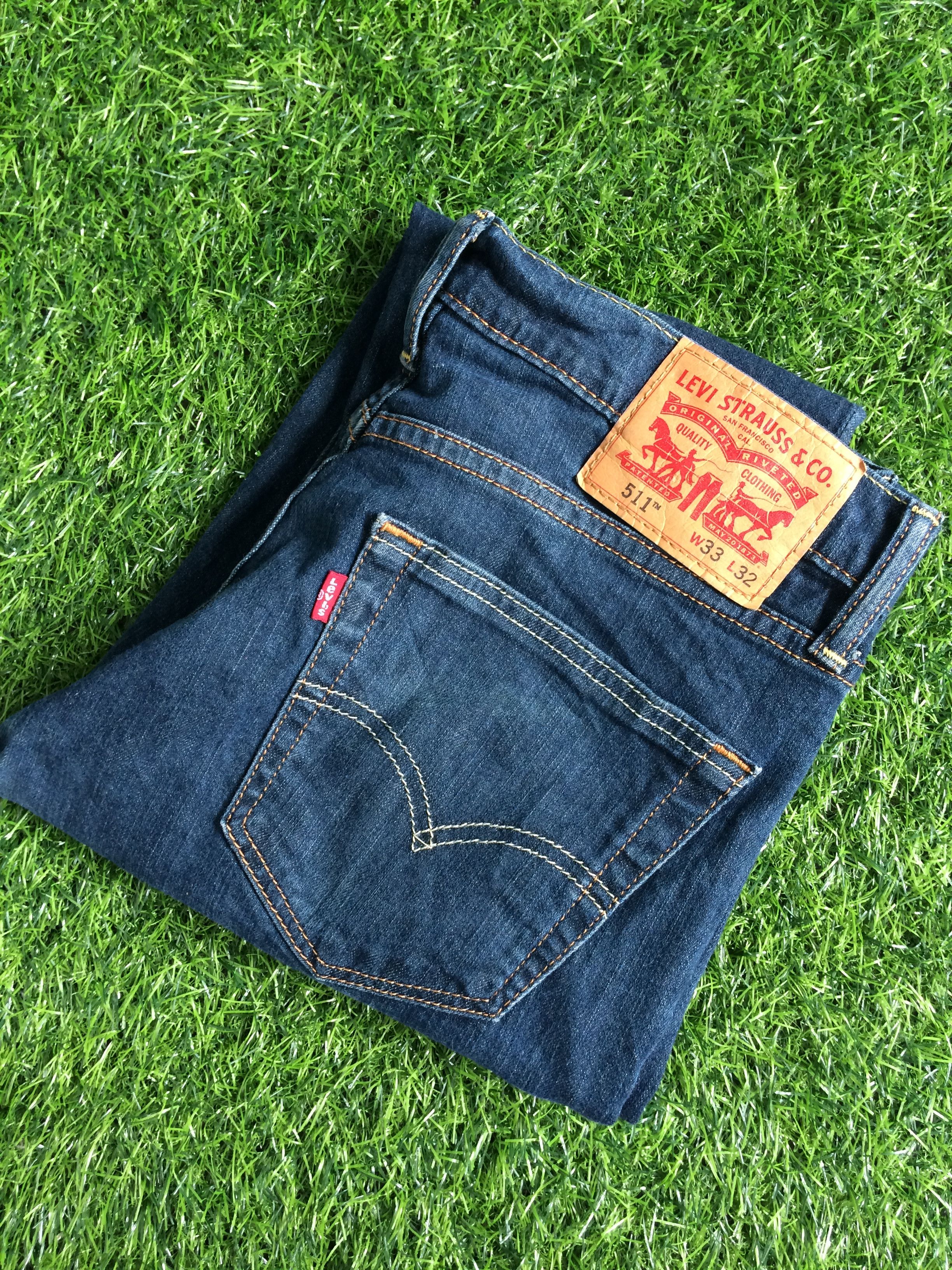 Levi's Vintage Distressed Levis 511 Jeans #B-033 Size US 31 - 6 Thumbnail