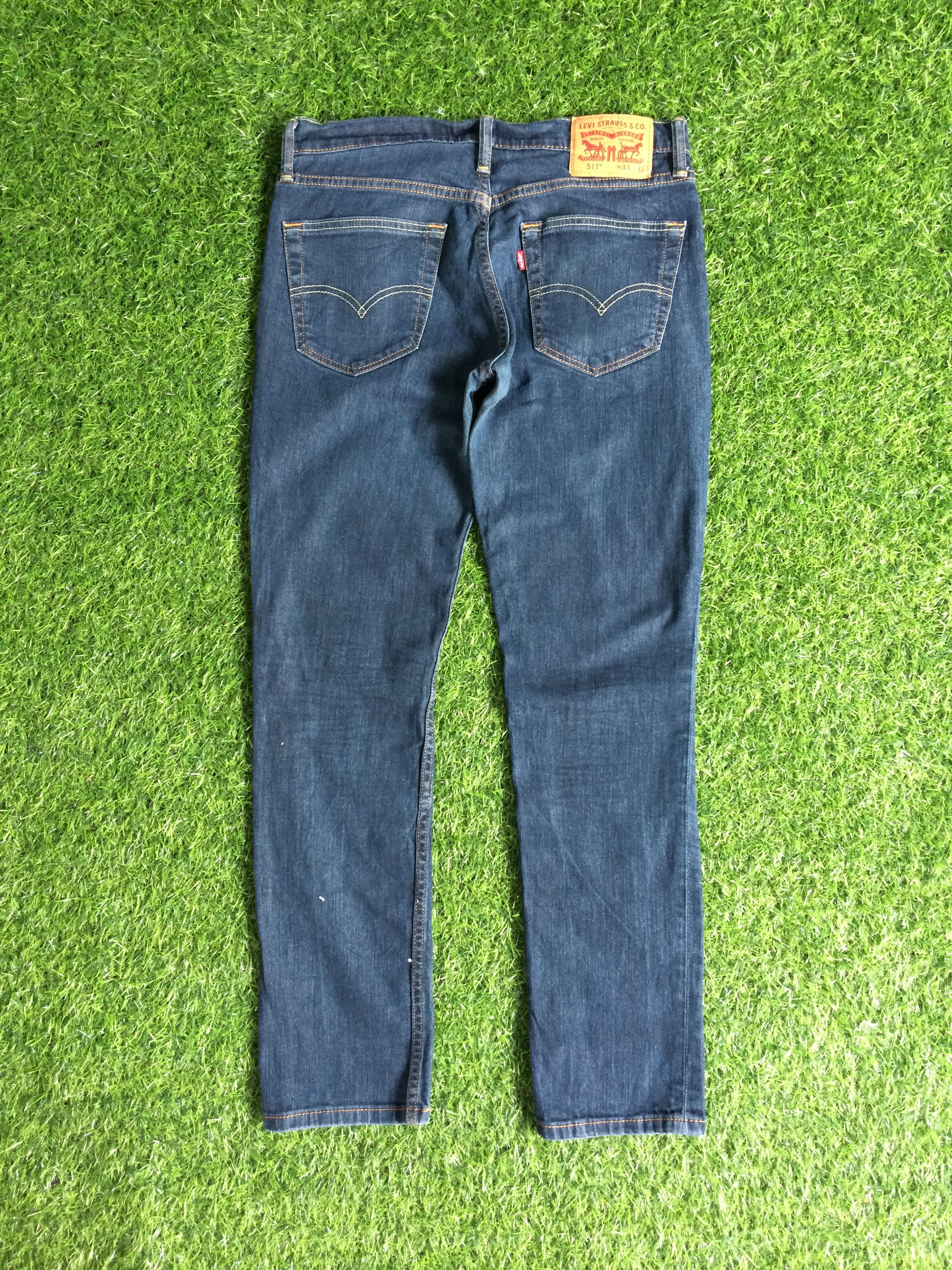 Levi's Vintage Distressed Levis 511 Jeans #B-033 Size US 31 - 2 Thumbnail