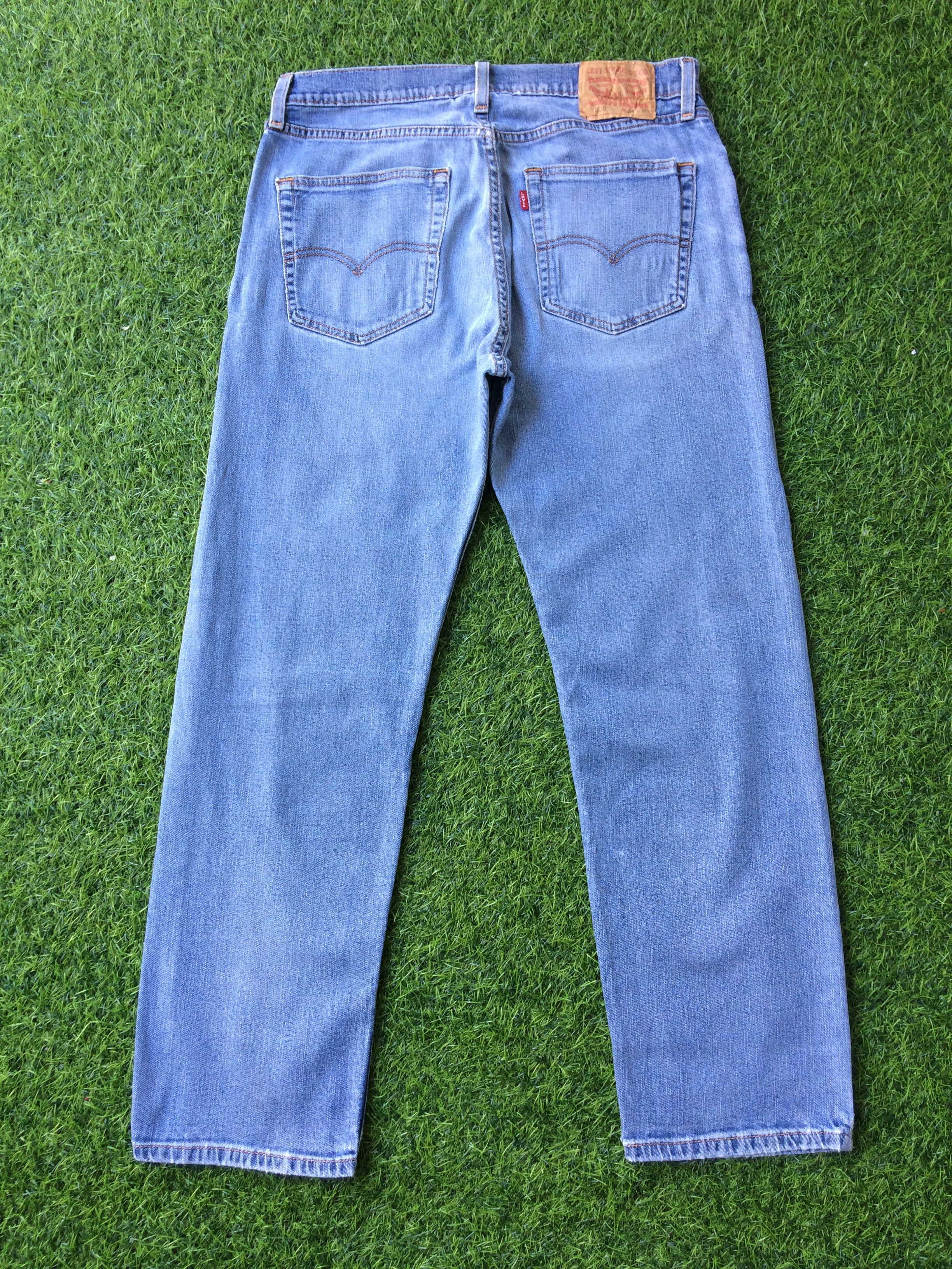 Levi's Distressed Levis 505 Stretch Jeans #B-418 Size US 32 / EU 48 - 2 Thumbnail