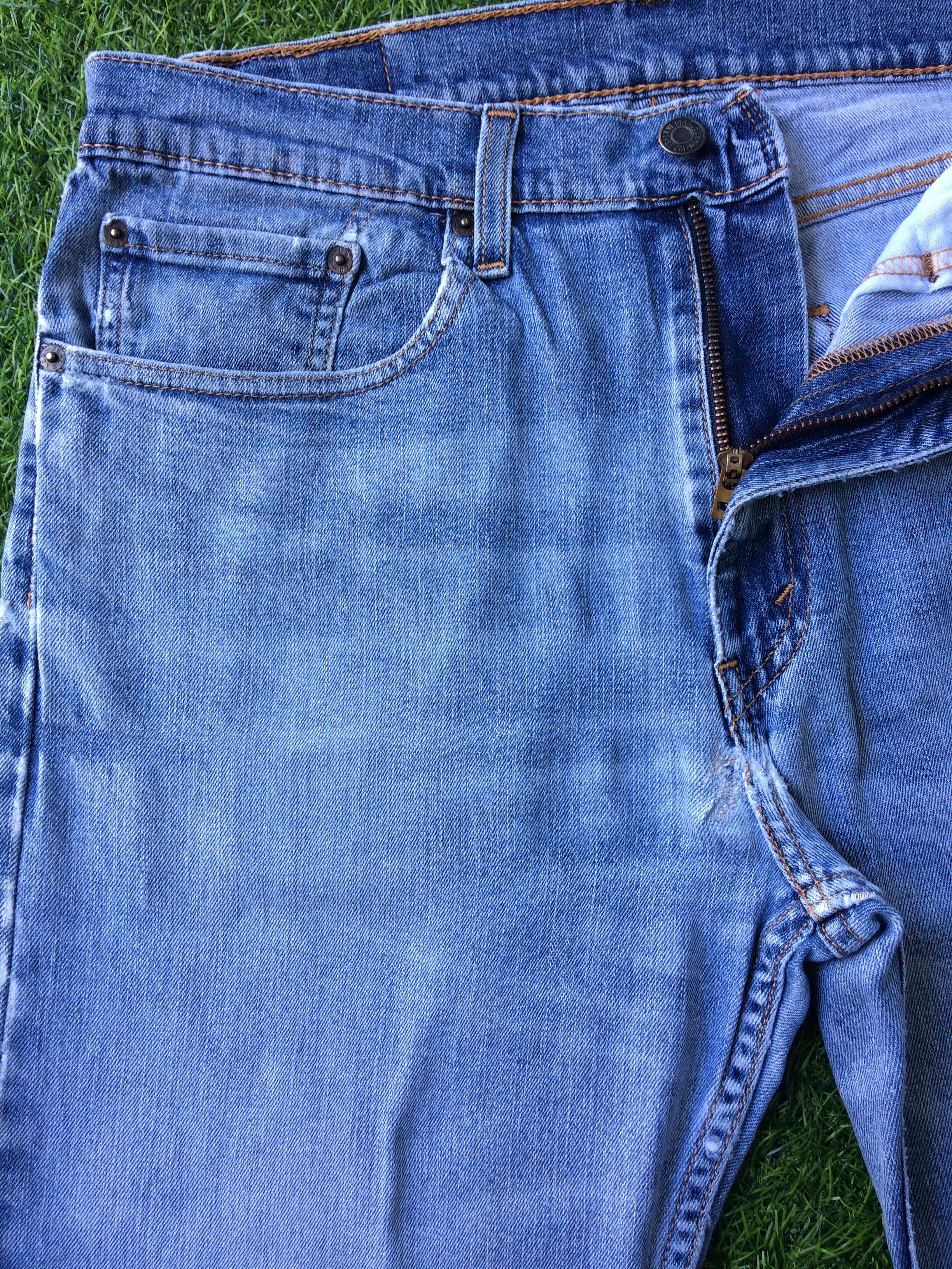 Levi's Distressed Levis 505 Stretch Jeans #B-418 Size US 32 / EU 48 - 3 Thumbnail