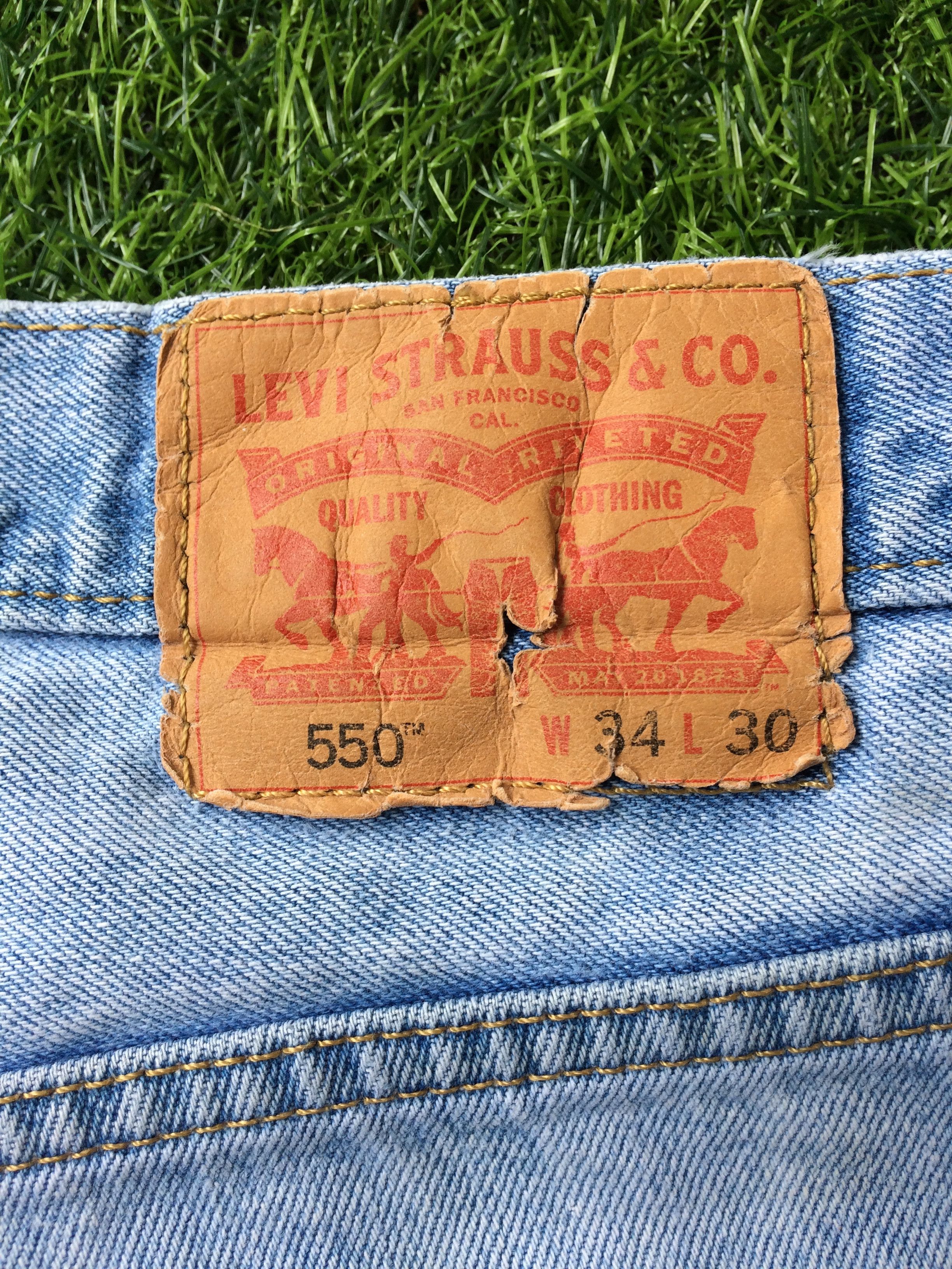 Levi's Distressed Levis 550 Dirty Jeans #B-359 Size US 32 / EU 48 - 12 Thumbnail