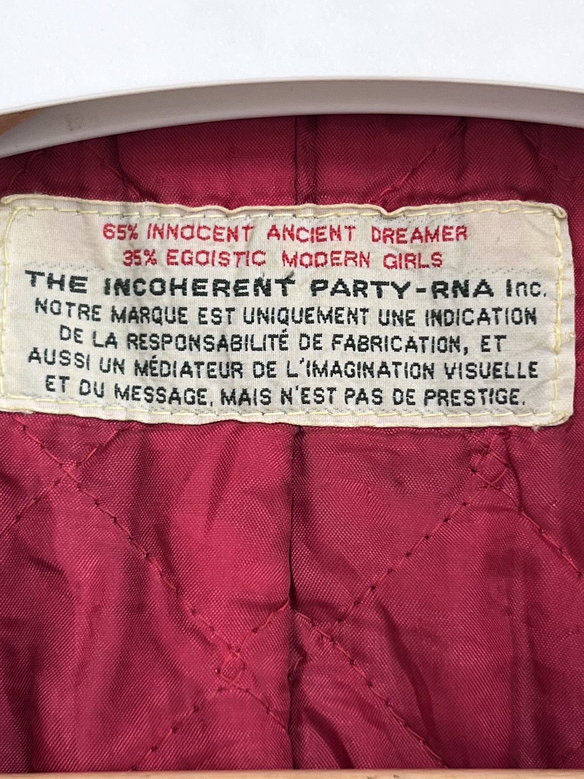 Other × Vintage Vintage The Incoherent Party - RNA Inc. Size S / US 4 / IT 40 - 12 Thumbnail