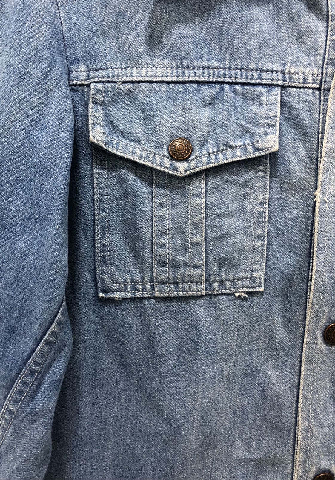 Edwin × Vintage Vintage edwin denim jacket Size US M / EU 48-50 / 2 - 3 Thumbnail