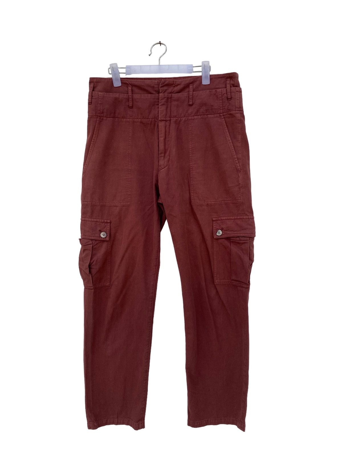 image of Frapbois Double Waist Pant in Brick, Men's (Size 33)