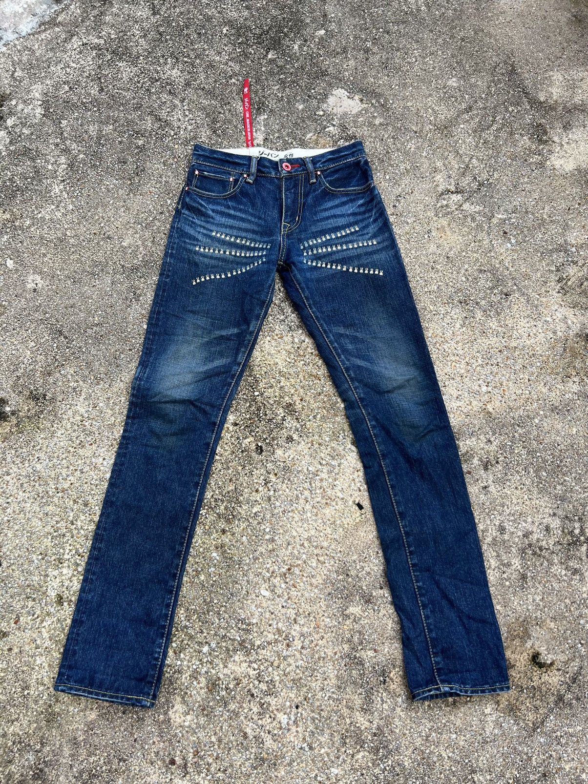 Designer × Japanese Brand Cune Rabbit Denim Made In Japan Jeans Size 26" / US 2 / IT 38 - 2 Thumbnail