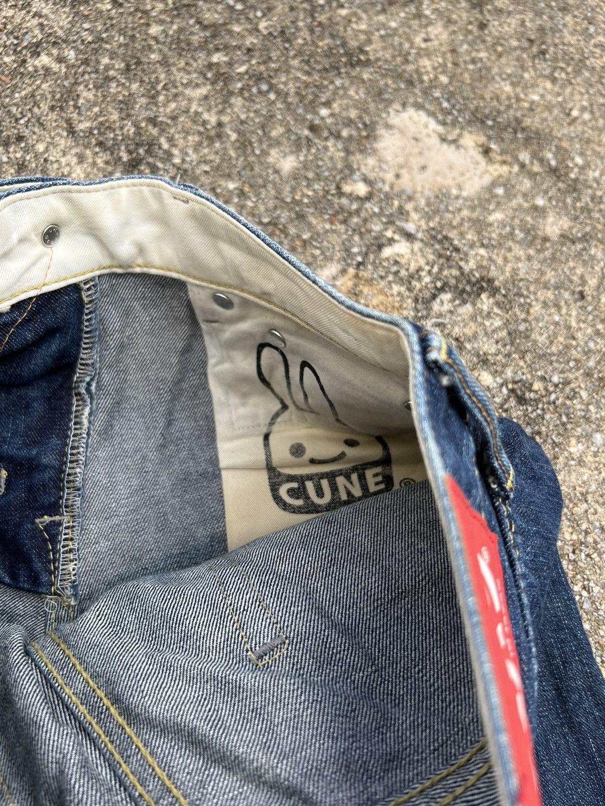 Designer × Japanese Brand Cune Rabbit Denim Made In Japan Jeans Size 26" / US 2 / IT 38 - 4 Thumbnail