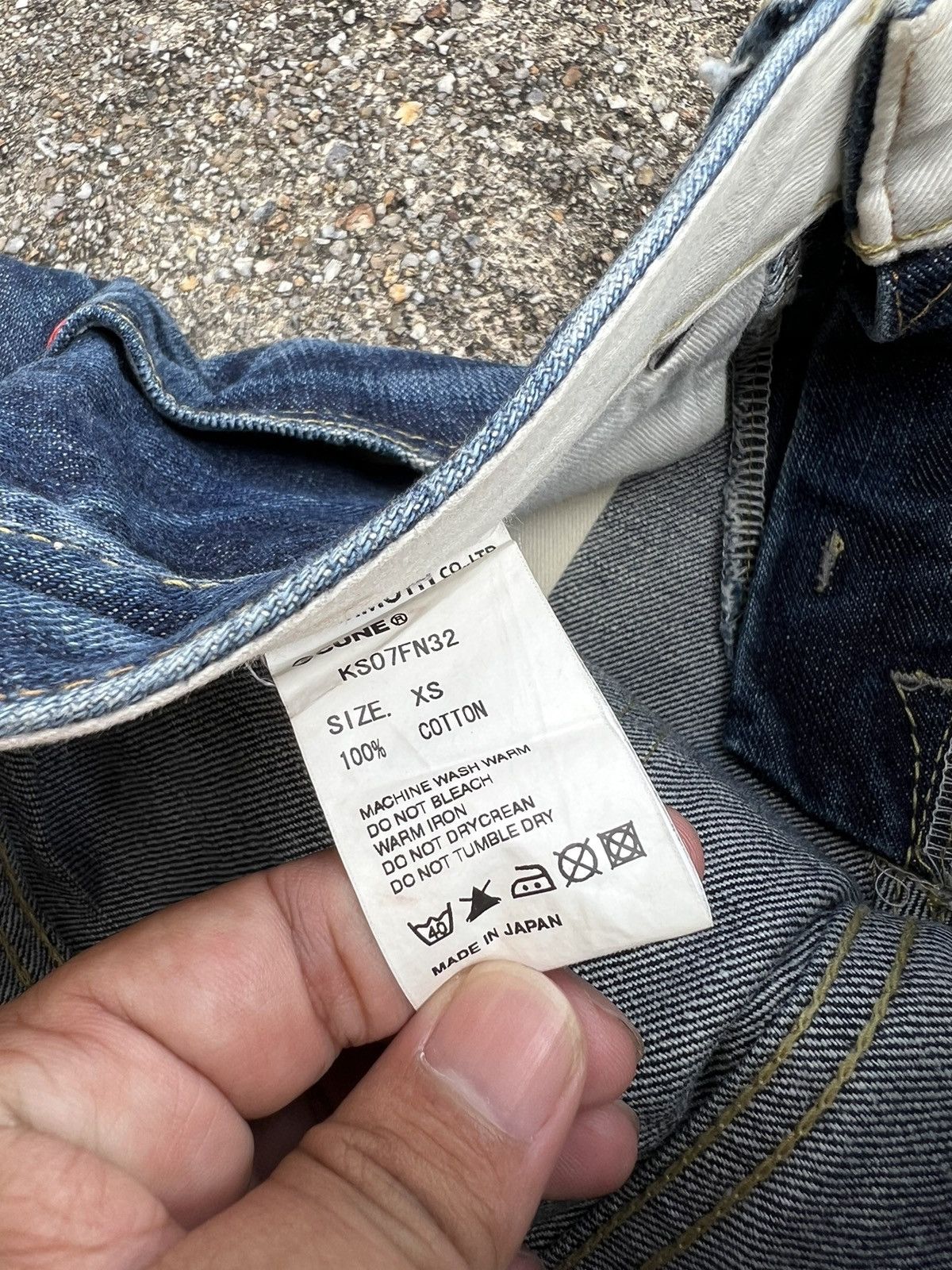 Designer × Japanese Brand Cune Rabbit Denim Made In Japan Jeans Size 26" / US 2 / IT 38 - 5 Thumbnail