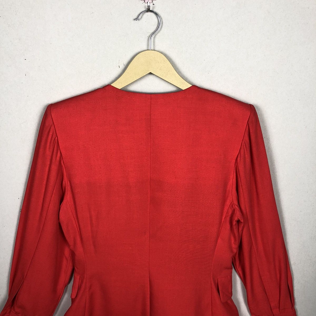 Yves Saint Laurent Luxury Vintage YSL Dress Coat Size M / US 6-8 / IT 42-44 - 4 Thumbnail
