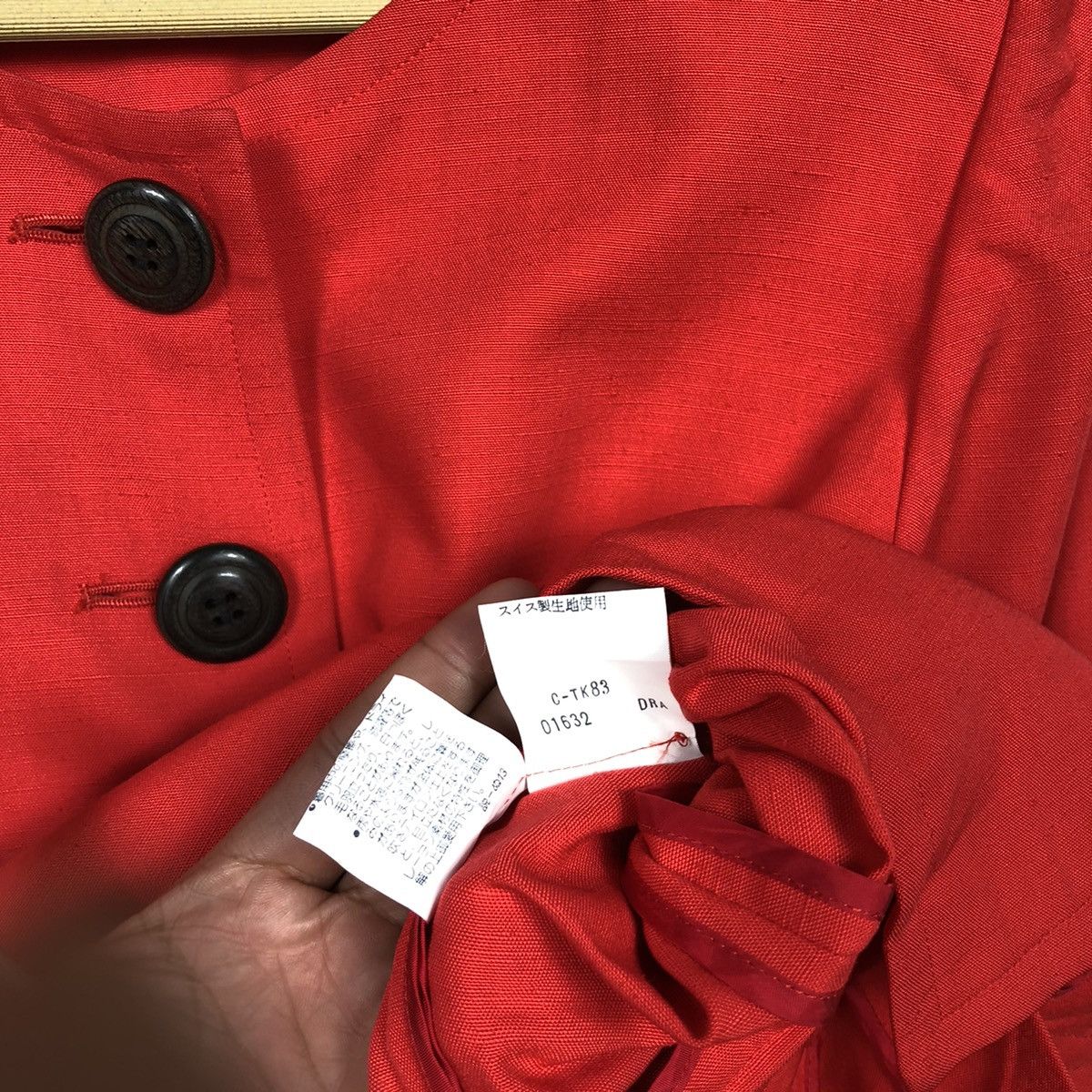 Yves Saint Laurent Luxury Vintage YSL Dress Coat Size M / US 6-8 / IT 42-44 - 9 Thumbnail
