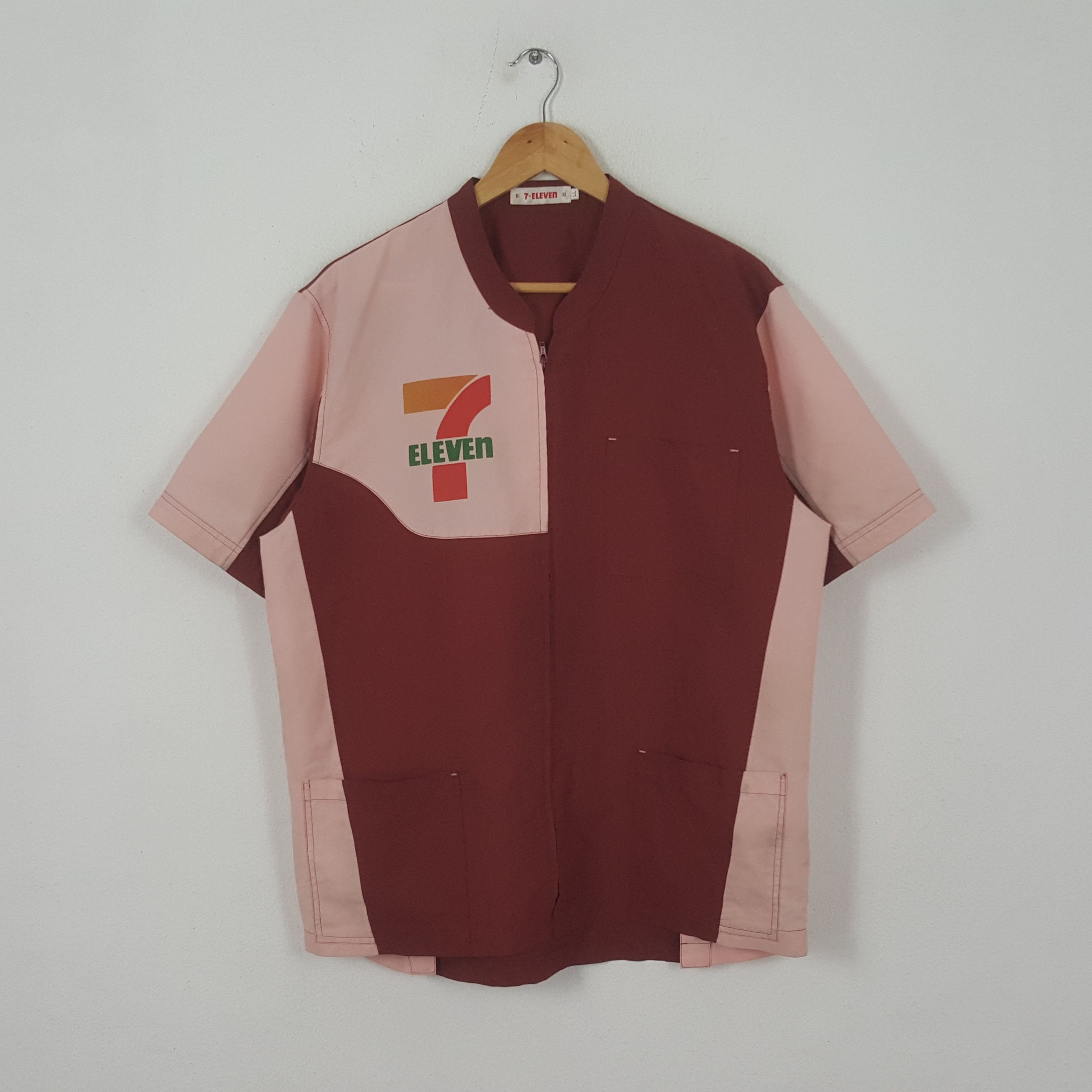 Japanese Brand × Vintage Vintage 7 Eleven Japanese Brand Uniform Jacket Size US L / EU 52-54 / 3 - 3 Thumbnail