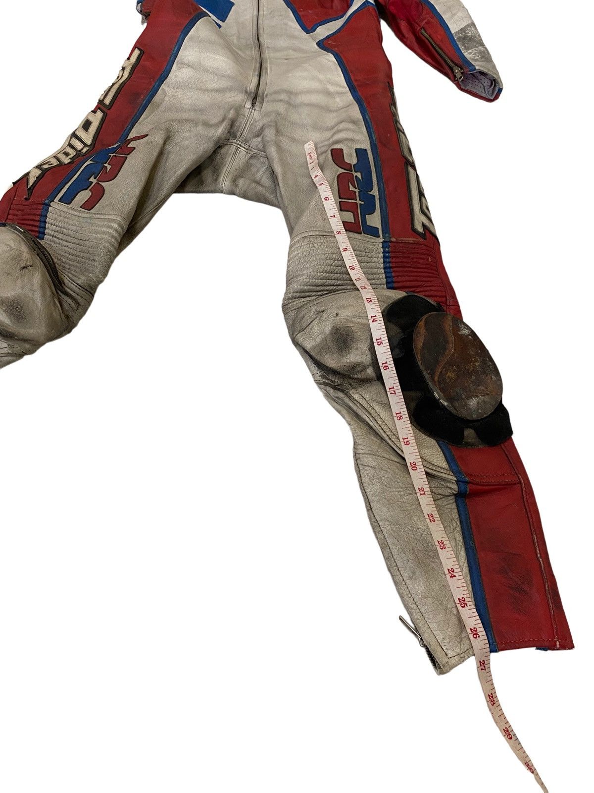 Honda × Vintage Vtg Nankai Honda Leather Freddie Spencer wore racing GP 1987 Size US L / EU 52-54 / 3 - 14 Thumbnail