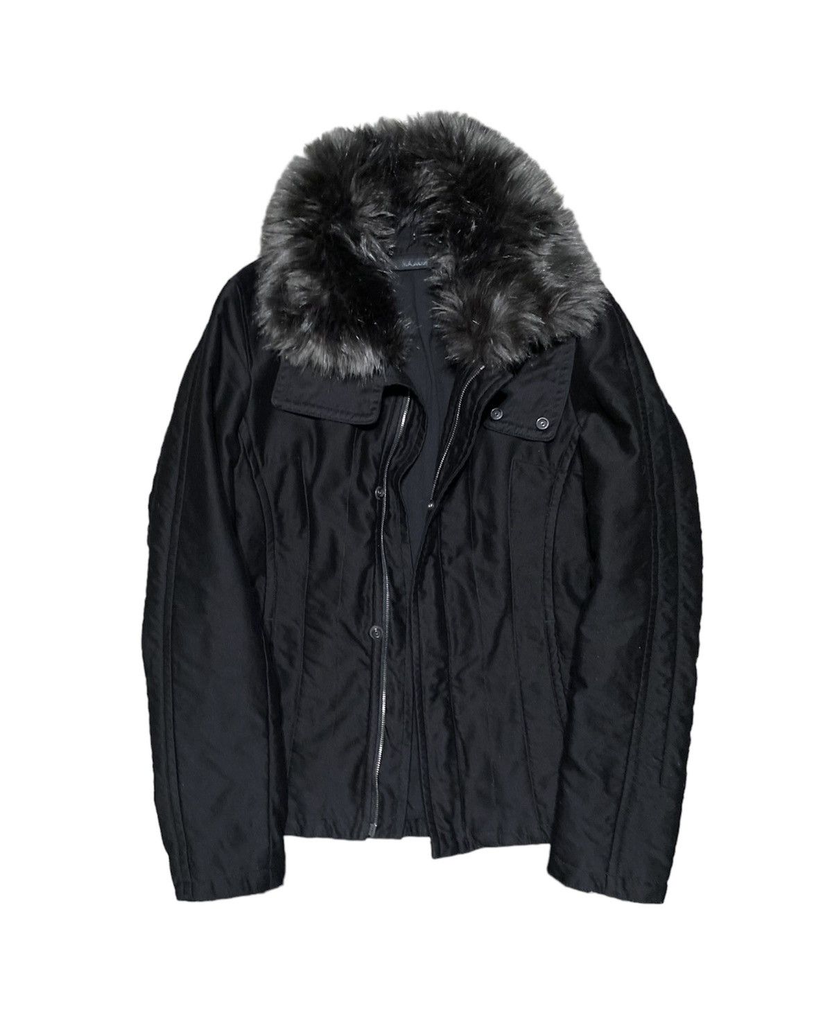 Julius MA_Julius Detachable Fur Collar Moleskin Jacket | Grailed