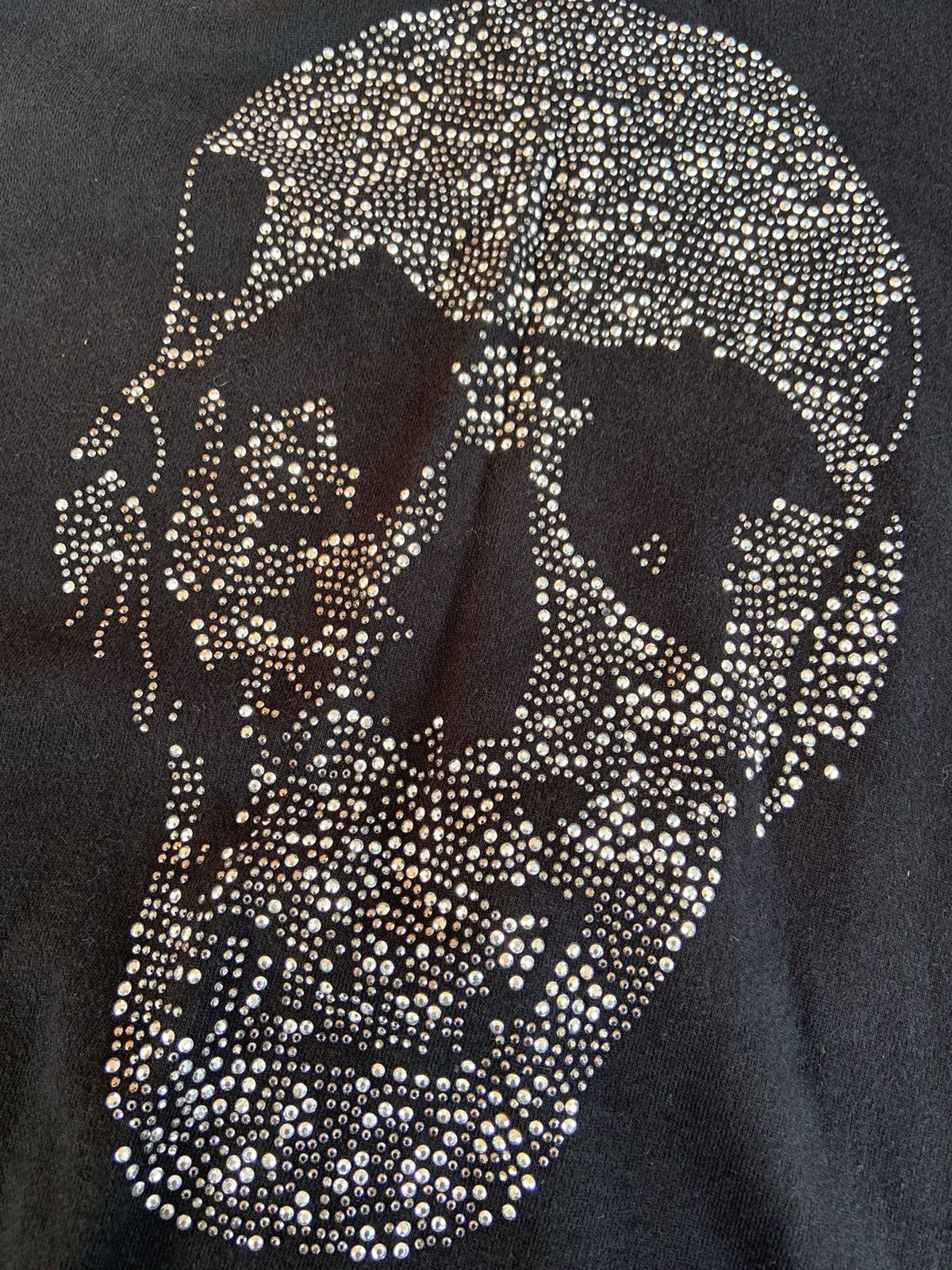 Japanese Brand BUCKAROO DISTRESSED SKULL HOODIE LIKE NUMBER NINE STYLE Size US M / EU 48-50 / 2 - 3 Thumbnail