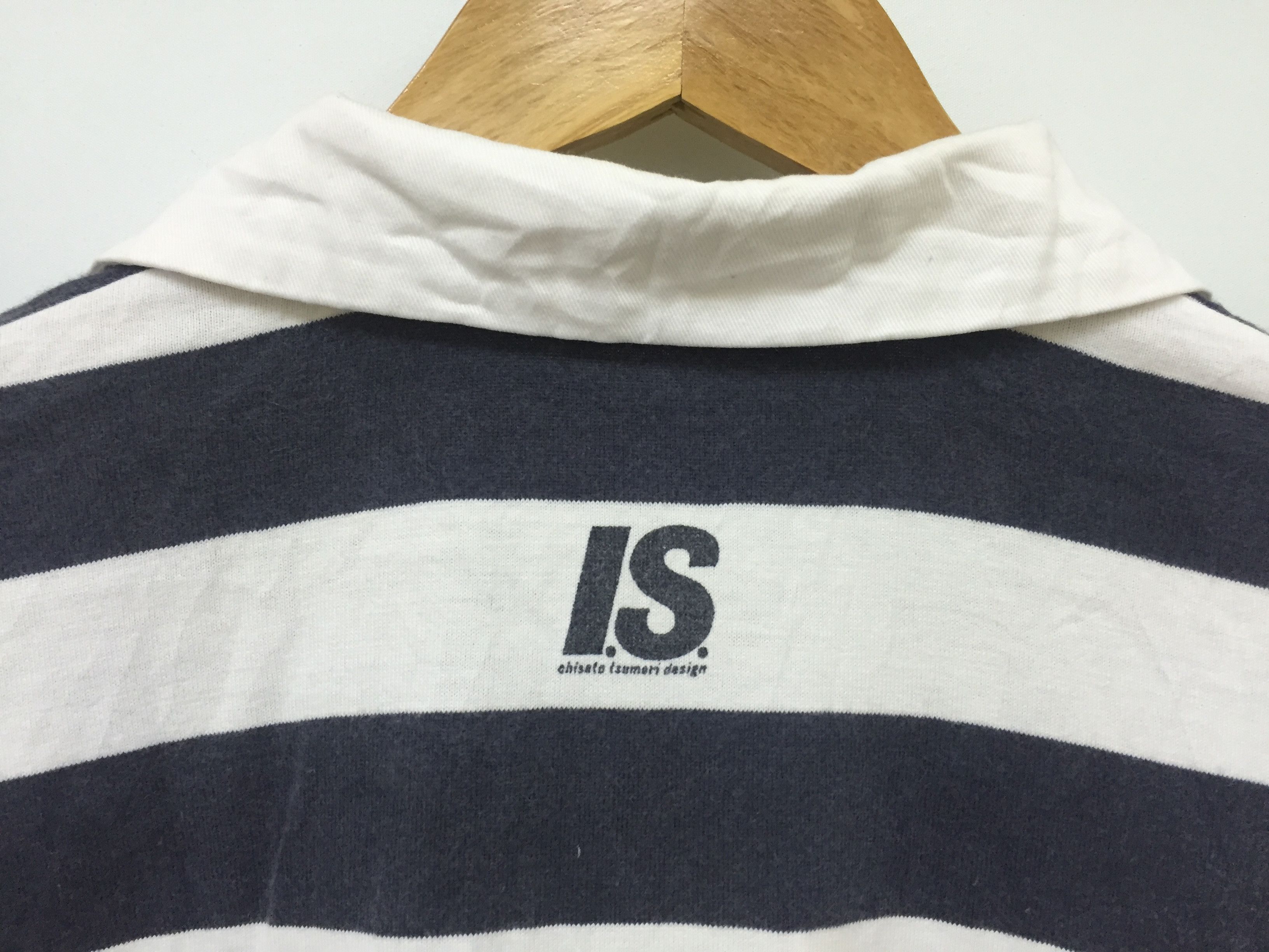 Issey Miyake × Tsumori Chisato 90s Issey Sport Rugby Stripe Size US M / EU 48-50 / 2 - 1 Thumbnail