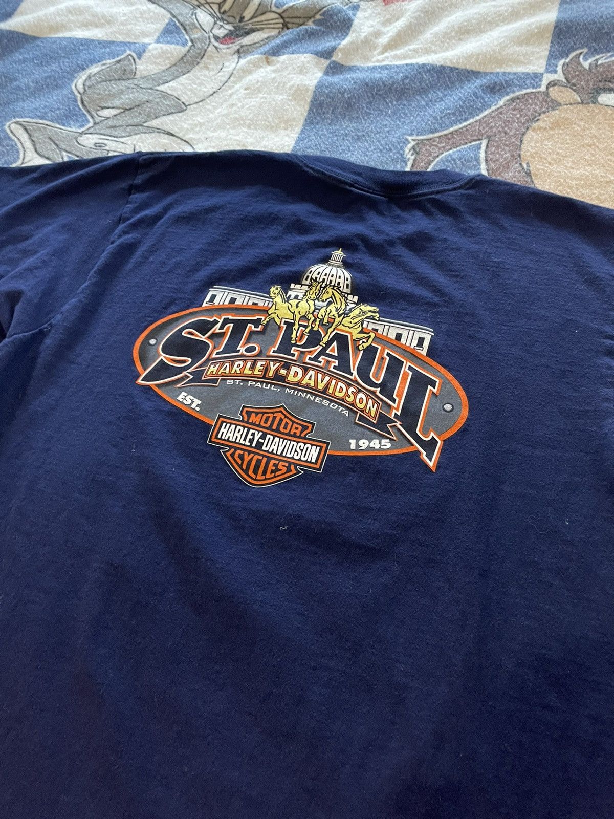 Harley Davidson Vintage Harley tee Size US L / EU 52-54 / 3 - 4 Thumbnail