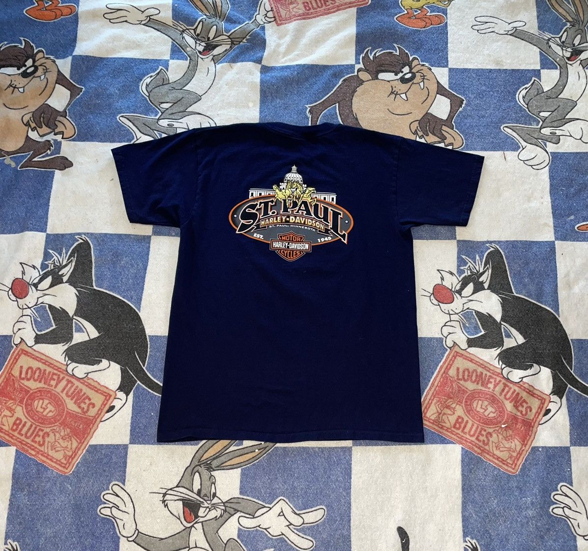 Harley Davidson Vintage Harley tee Size US L / EU 52-54 / 3 - 3 Thumbnail