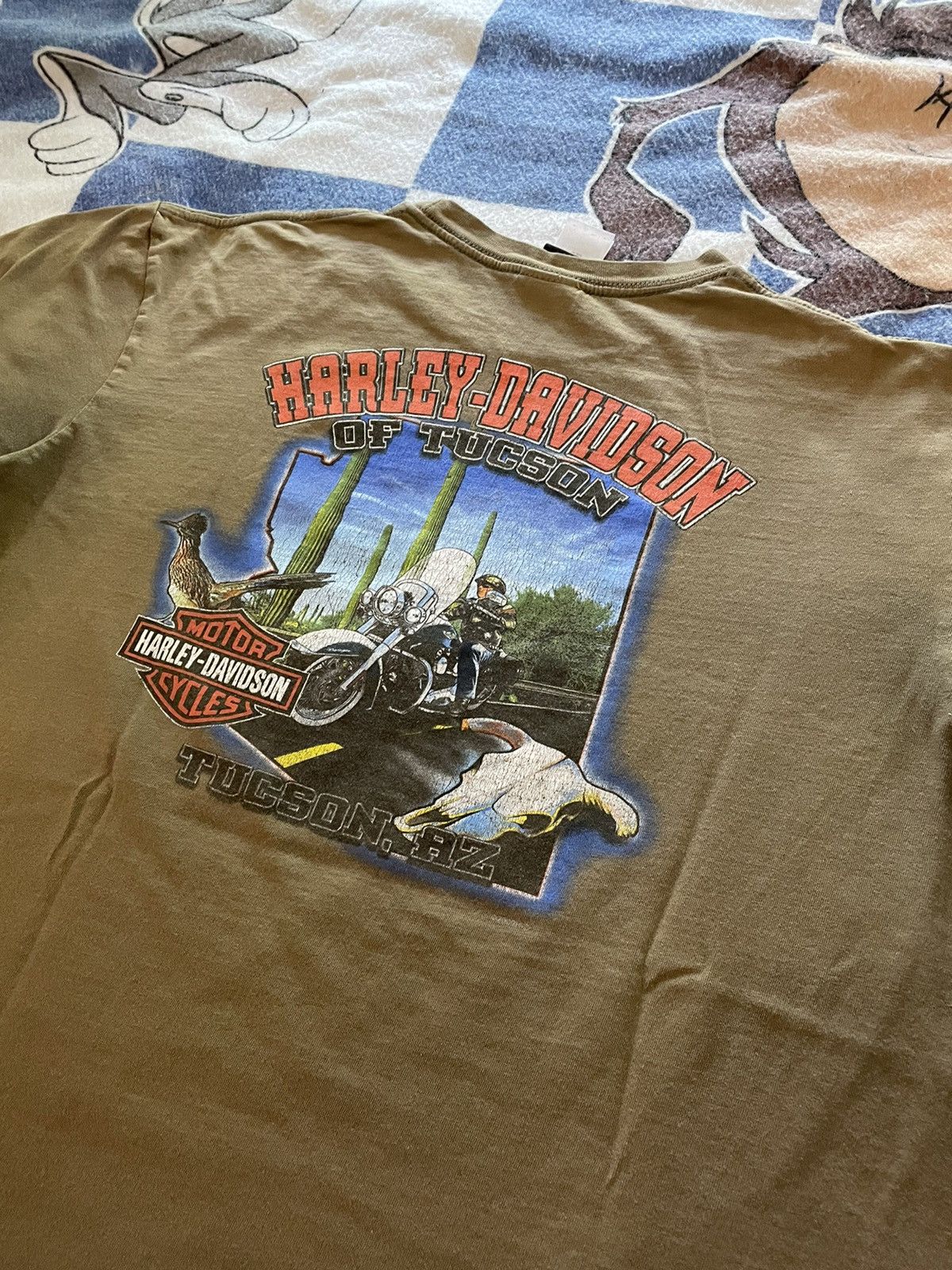 Harley Davidson Vintage Harley tee Size US XL / EU 56 / 4 - 4 Thumbnail