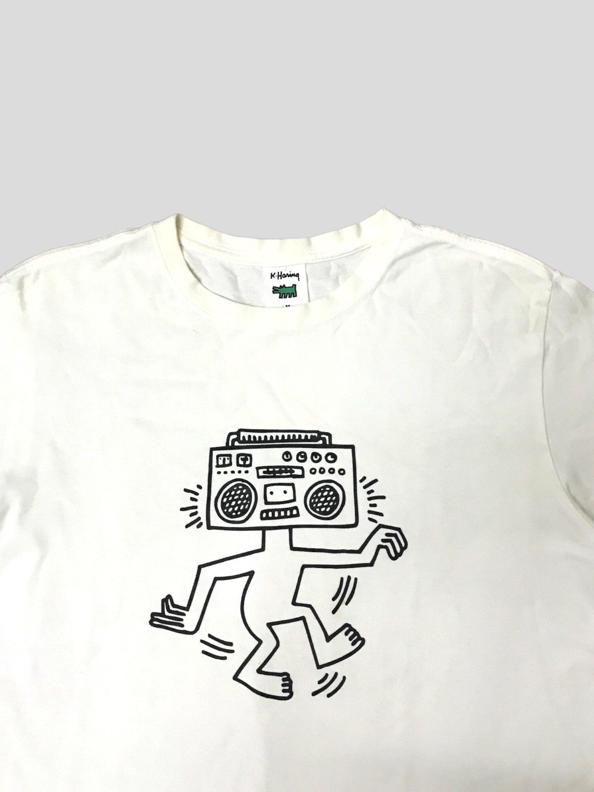 KEITH HARING ART SKETCH CARTOON RADIO HAPPY DANCE WITH SOUL