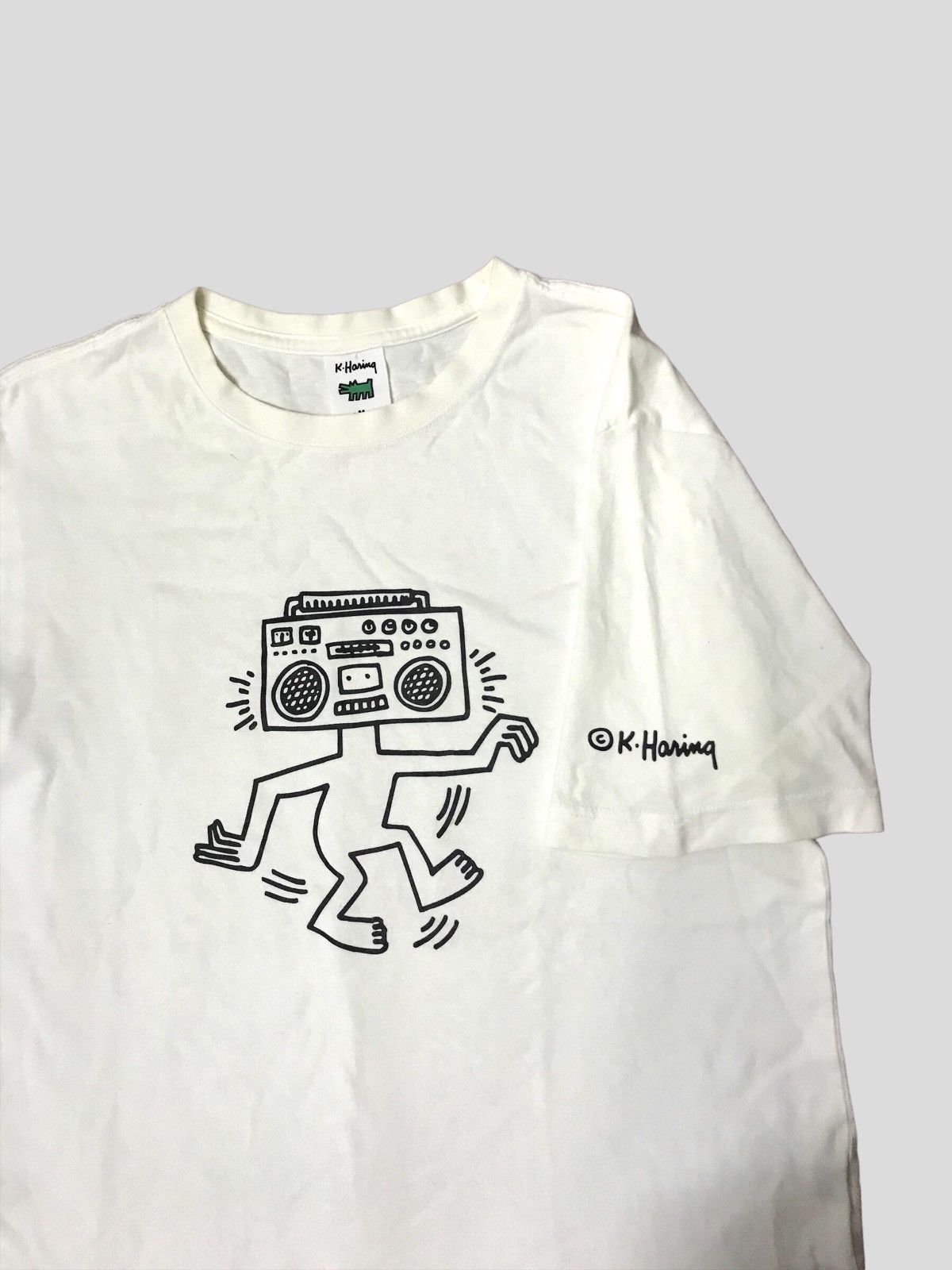 KEITH HARING ART SKETCH CARTOON RADIO HAPPY DANCE WITH SOUL