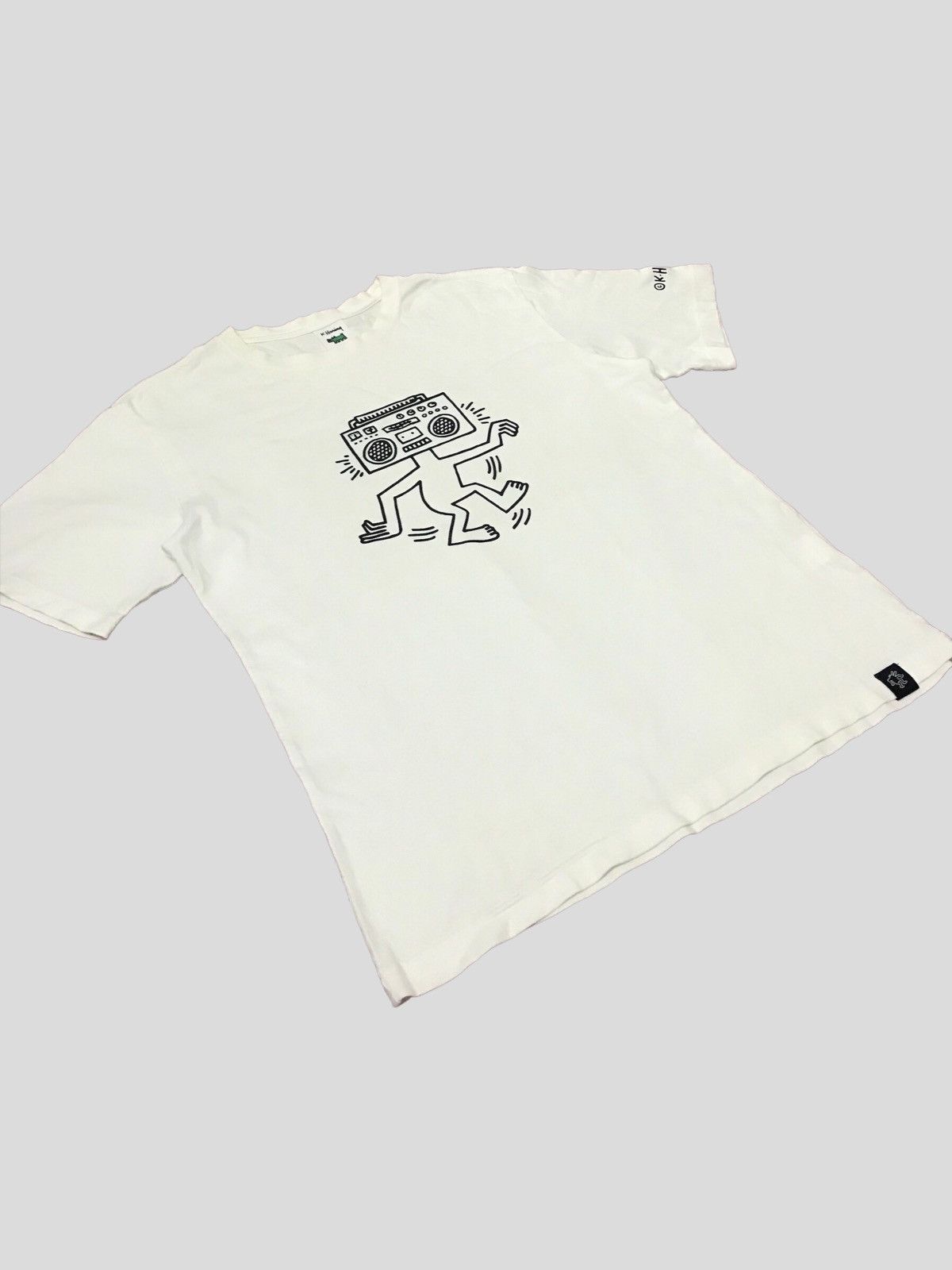 KEITH HARING ART SKETCH CARTOON RADIO HAPPY DANCE WITH SOUL
