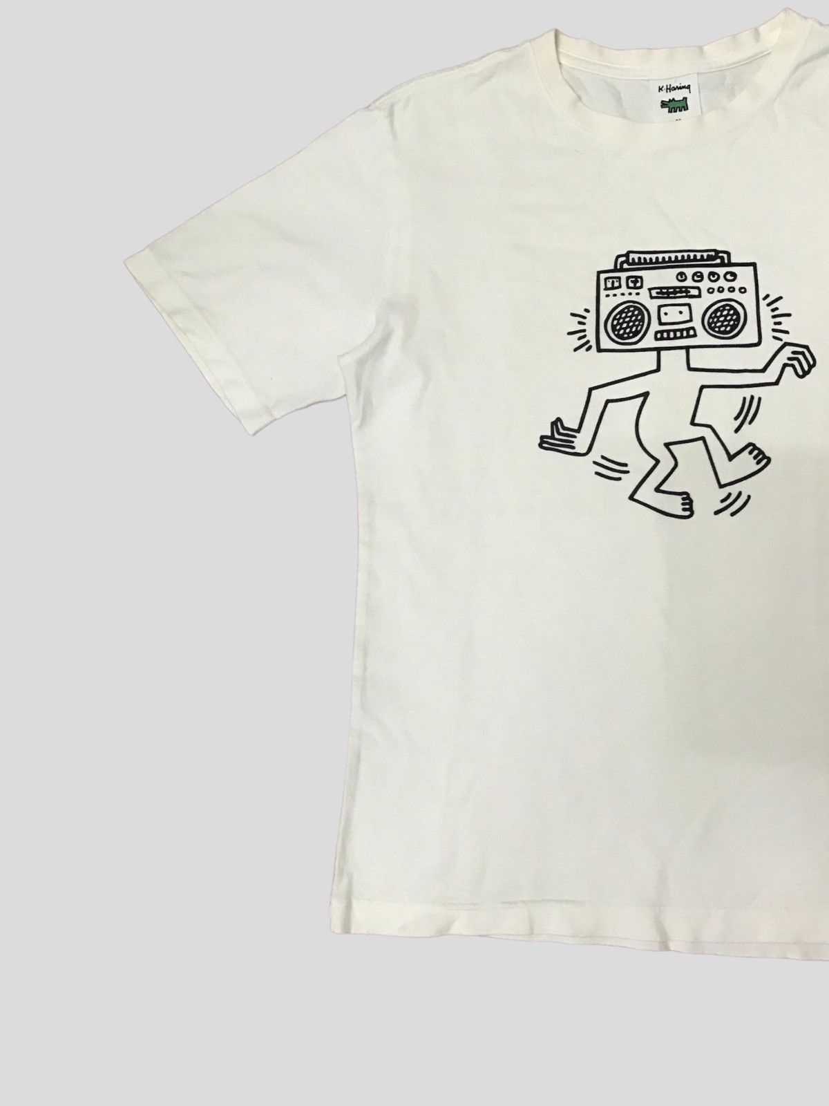 KEITH HARING ART SKETCH CARTOON RADIO HAPPY DANCE WITH SOUL