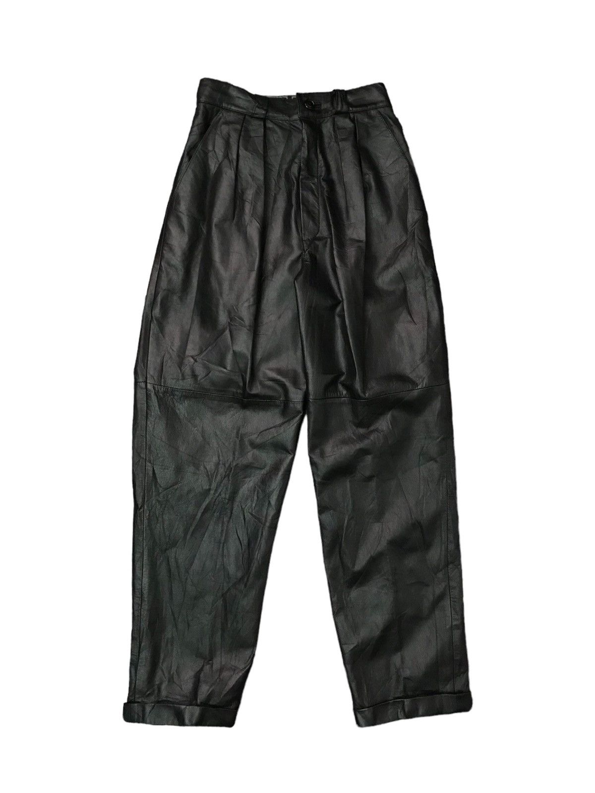 VINTAGE 90s JHA-JHA BY FOOK LEATHER PANTS WOMENSWEAR