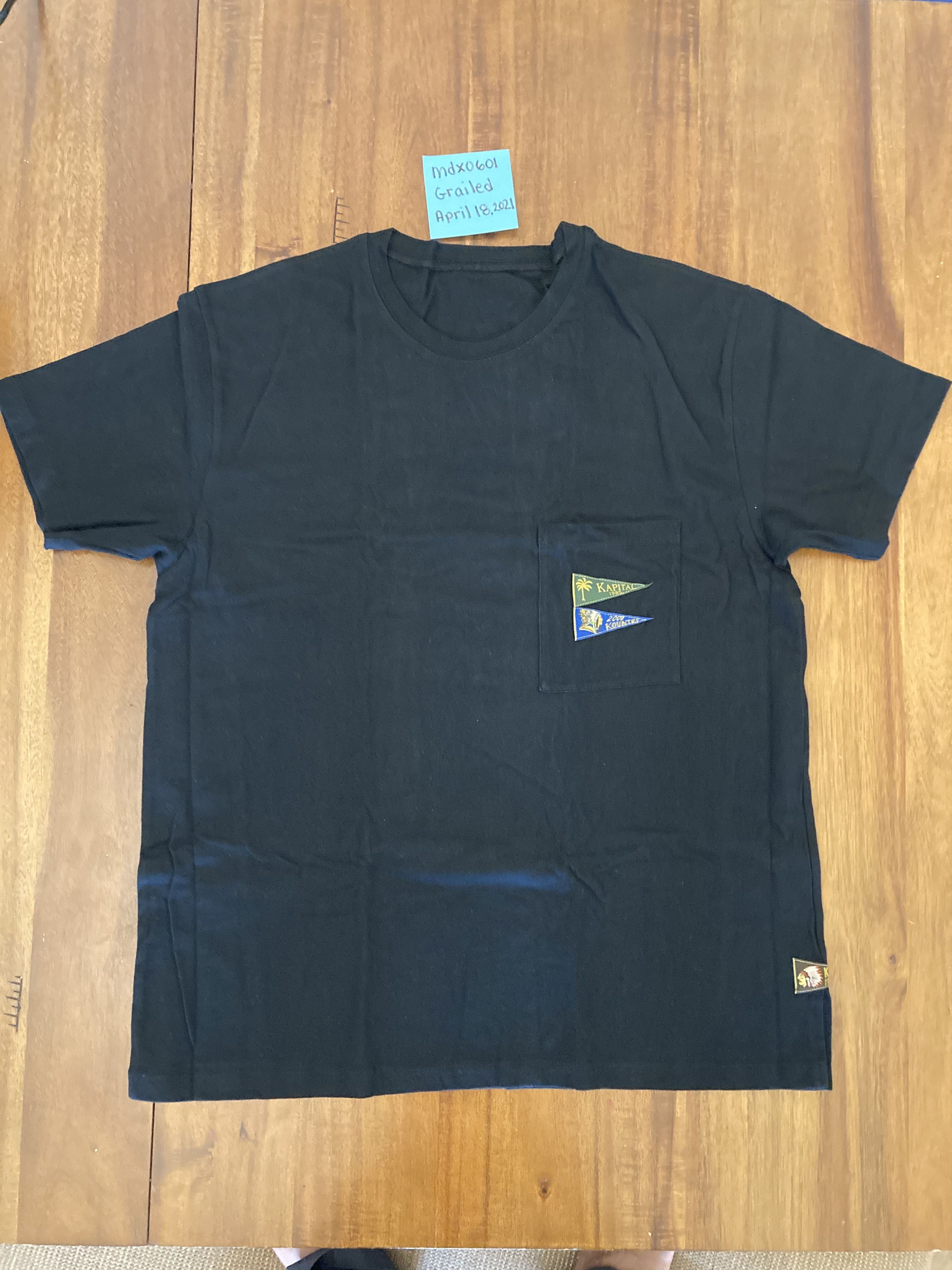 Kapital Torami 3 Flags T-shirt Size US L / EU 52-54 / 3 - 1 Thumbnail