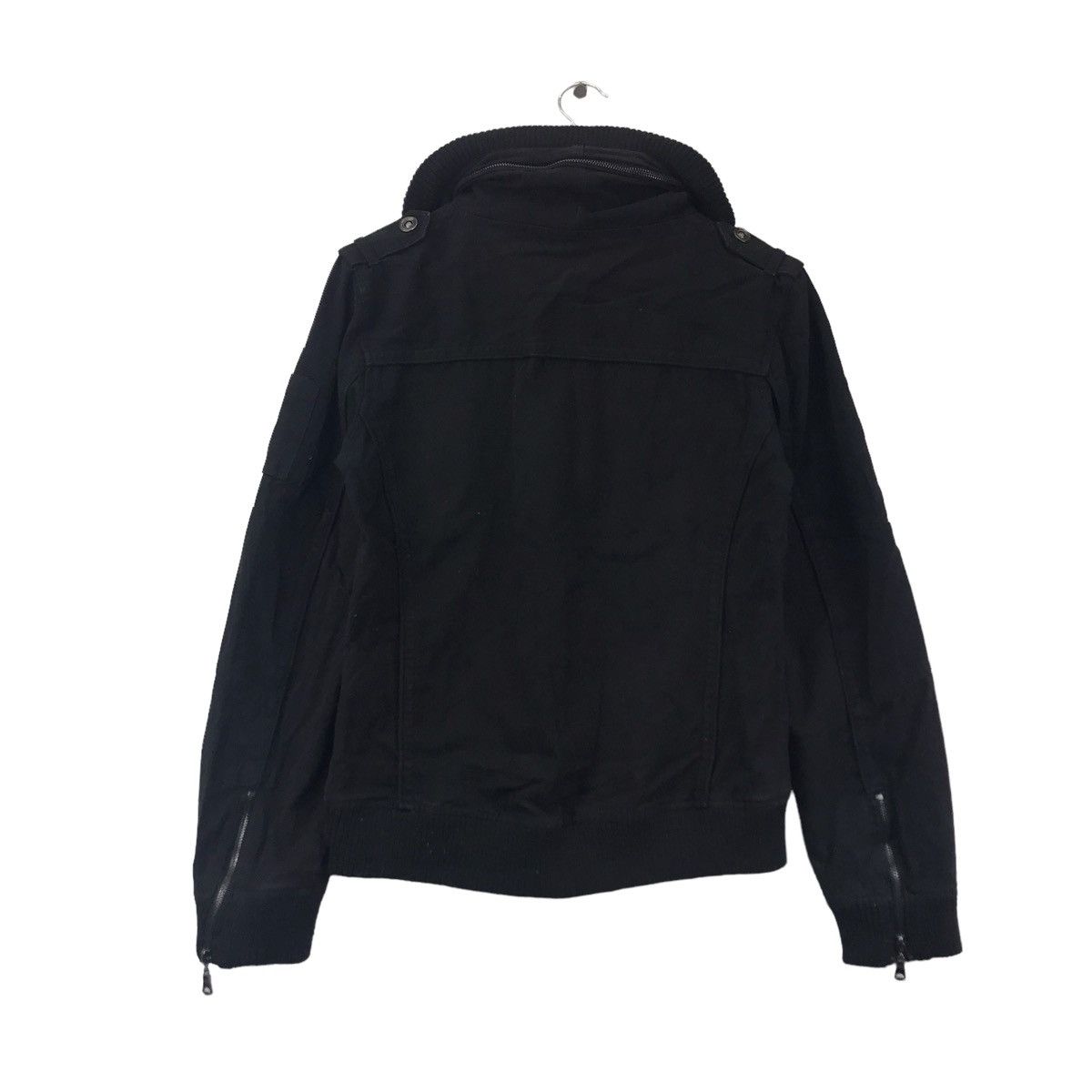 Japanese Brand SEMANTIC DESIGN Japanese Brand Punk Multi Pockets Black Coat Size US S / EU 44-46 / 1 - 8 Thumbnail