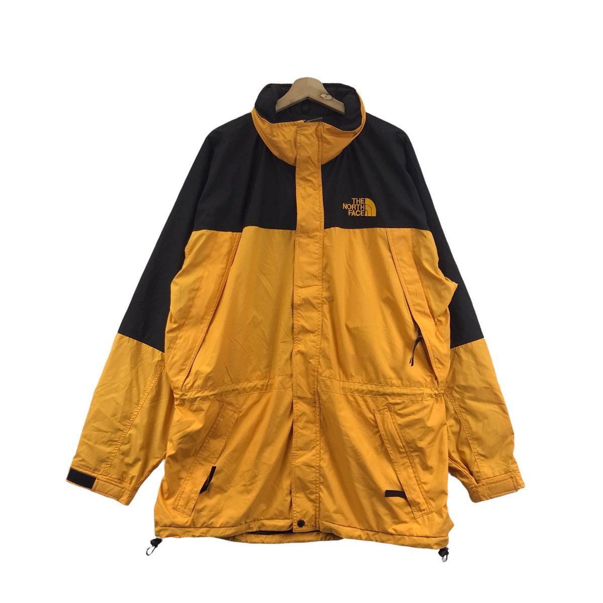The North Face THE NORTH FACE Hommes T Grands Outdoor Yellow Black Jacket Size US XXL / EU 58 / 5 - 1 Thumbnail