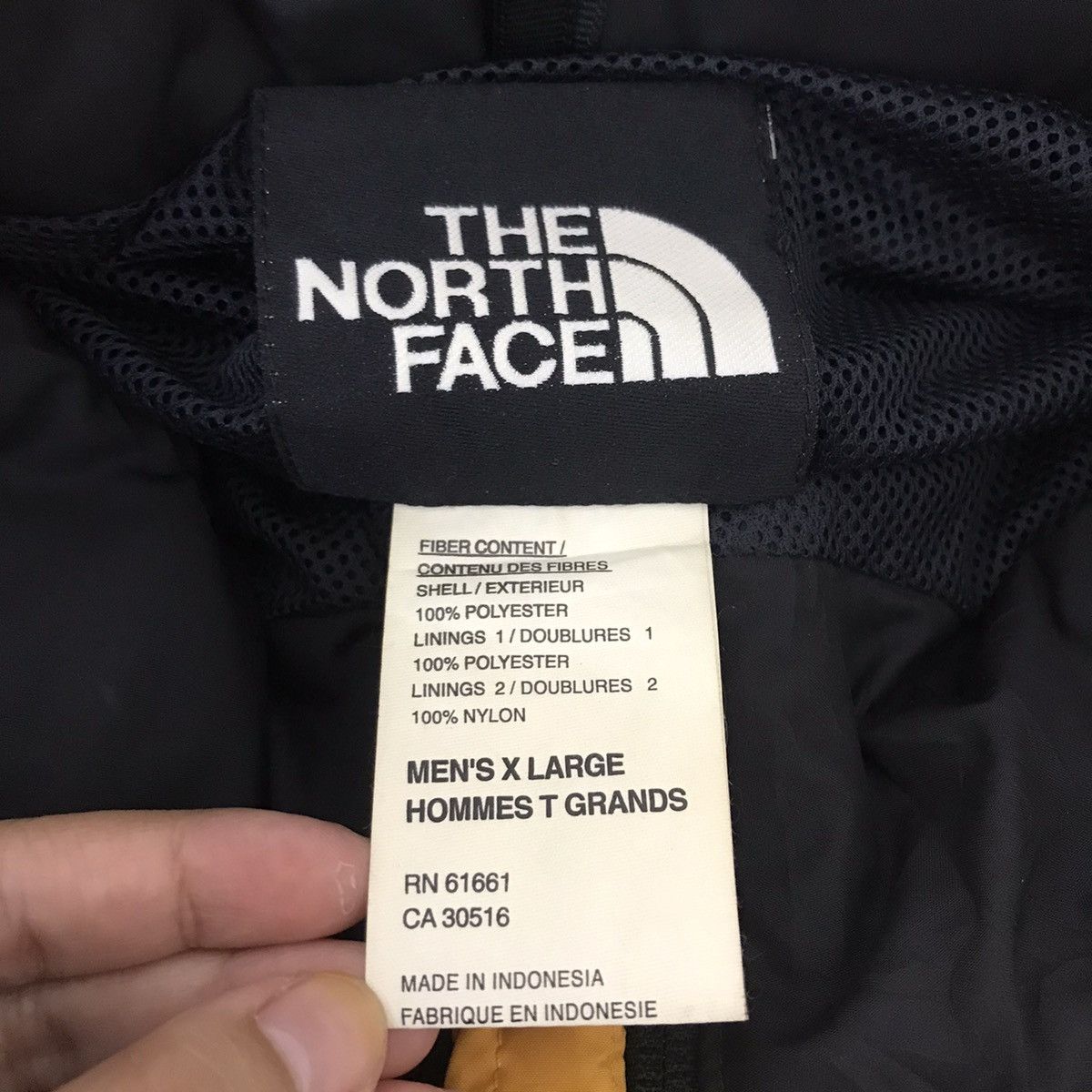 The North Face THE NORTH FACE Hommes T Grands Outdoor Yellow Black Jacket Size US XXL / EU 58 / 5 - 6 Thumbnail