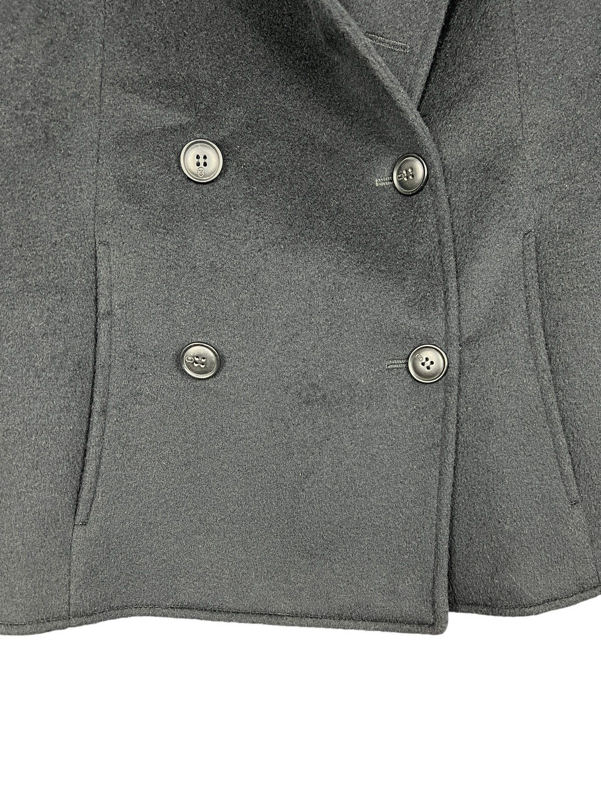 Gucci Vintage 1980s Gucci Double Breasted Wool Blazer Size 44S - 4 Thumbnail