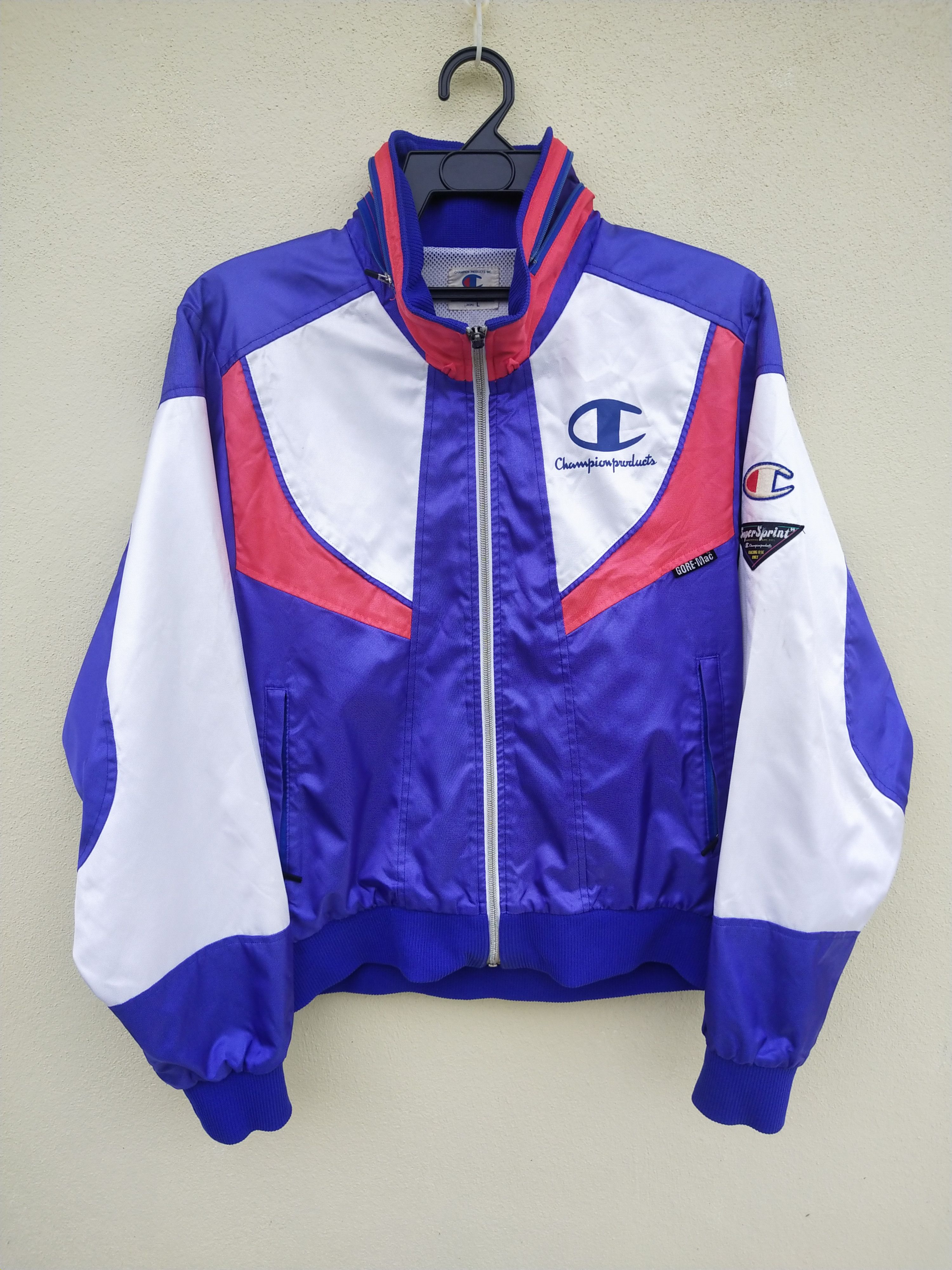 Champion 🔥 Vintage Champion Gore-Mac Light Jacket Size US L / EU 52-54 / 3 - 1 Thumbnail