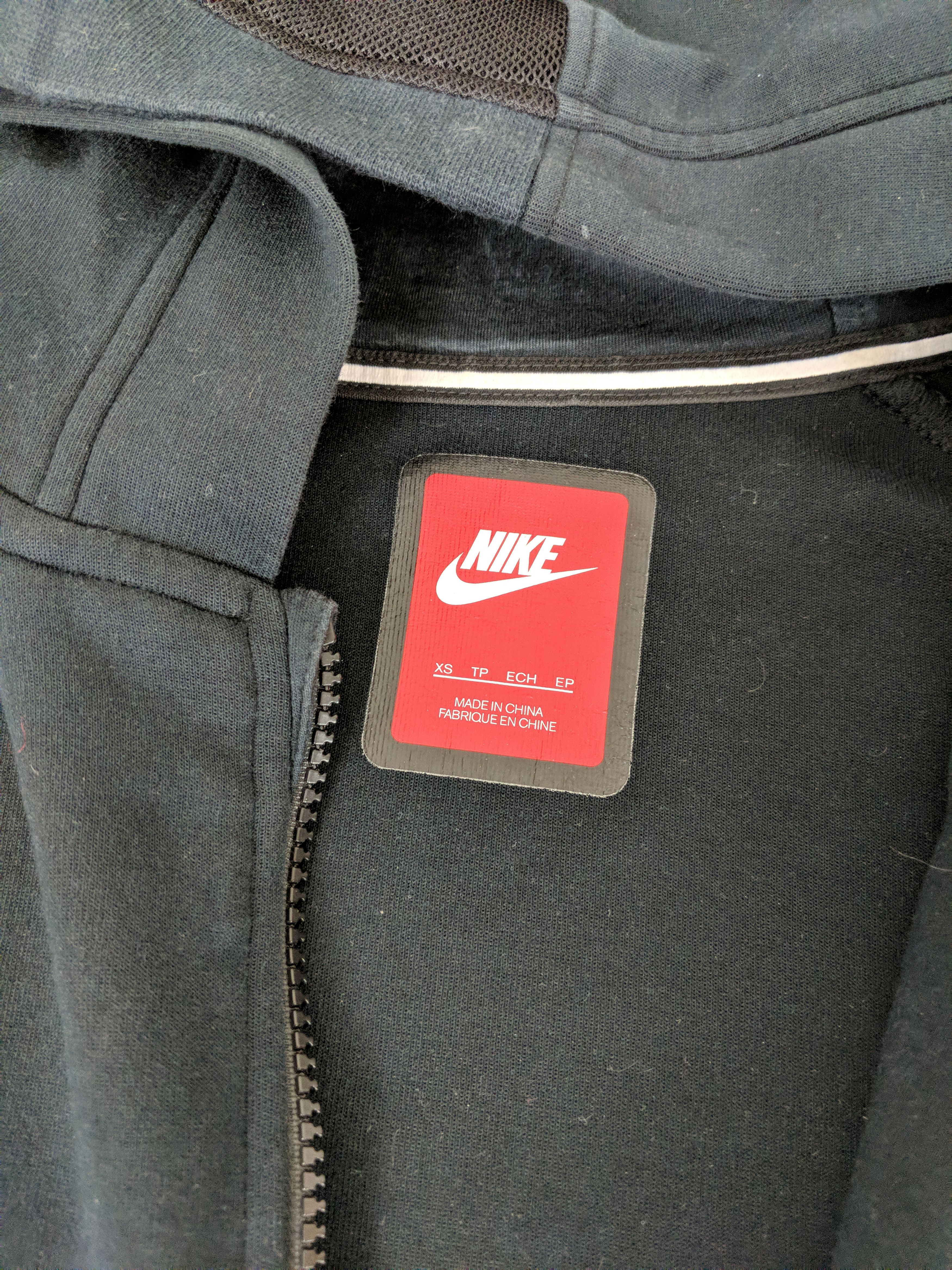 Nike Nike Tech Fleece Triple Black Cocoon Zip Up Hoodie Size XS / US 0-2 / IT 36-38 - 5 Thumbnail