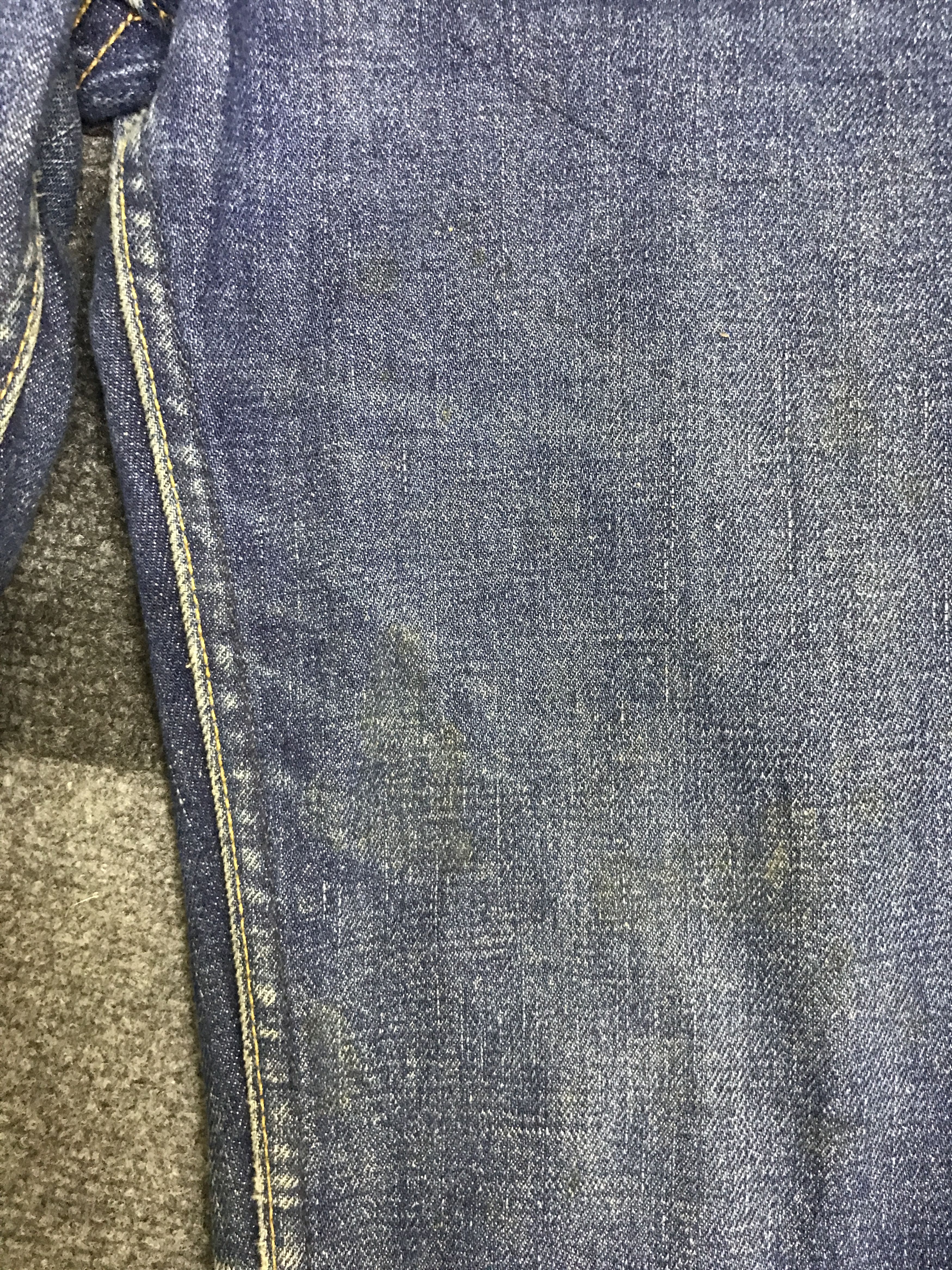 Levi's VL164-Vintage Levis 517 Blue Wash Flare Jeans Size US 32 / EU 48 - 21 Thumbnail