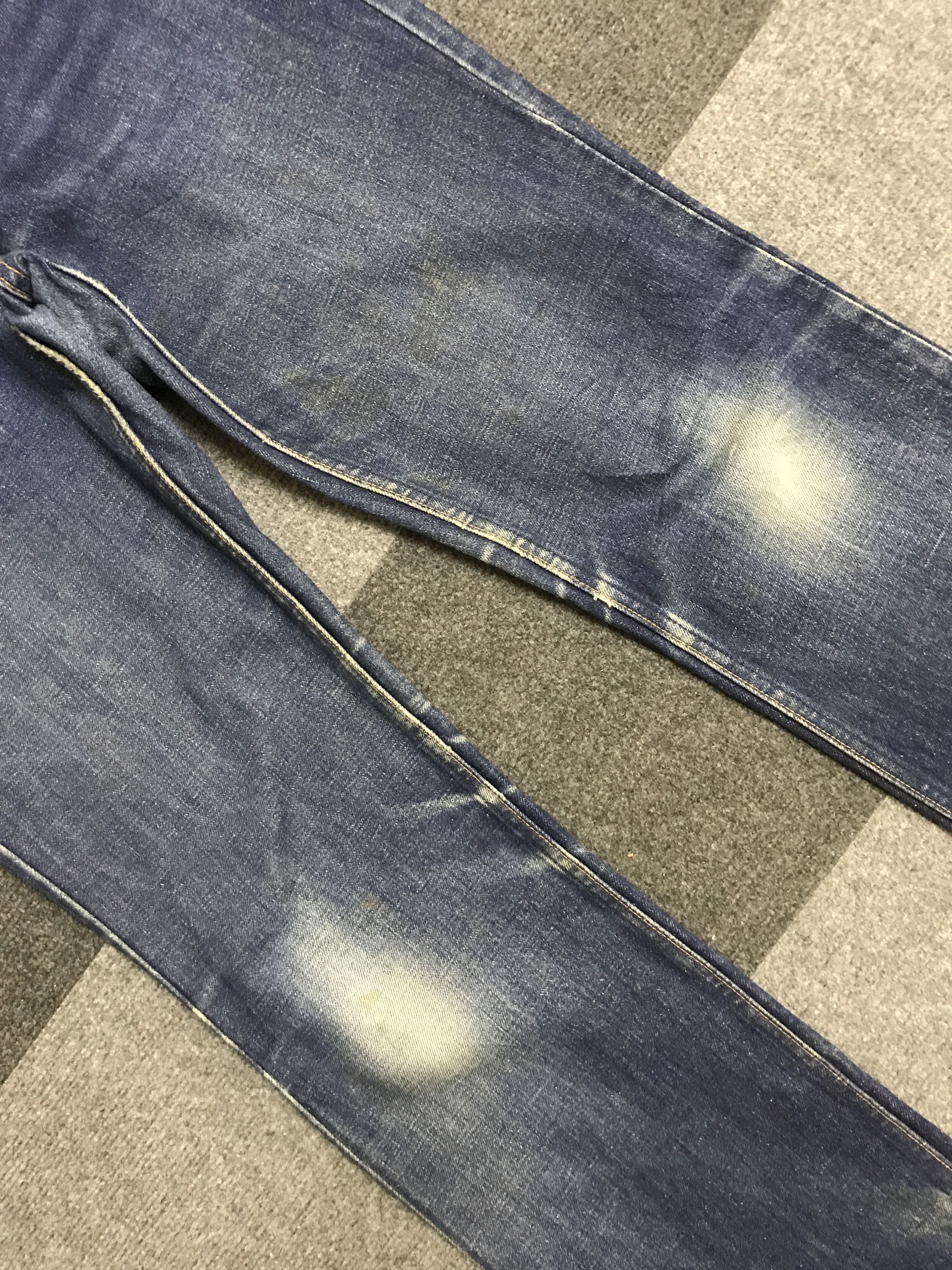Levi's VL164-Vintage Levis 517 Blue Wash Flare Jeans Size US 32 / EU 48 - 3 Thumbnail