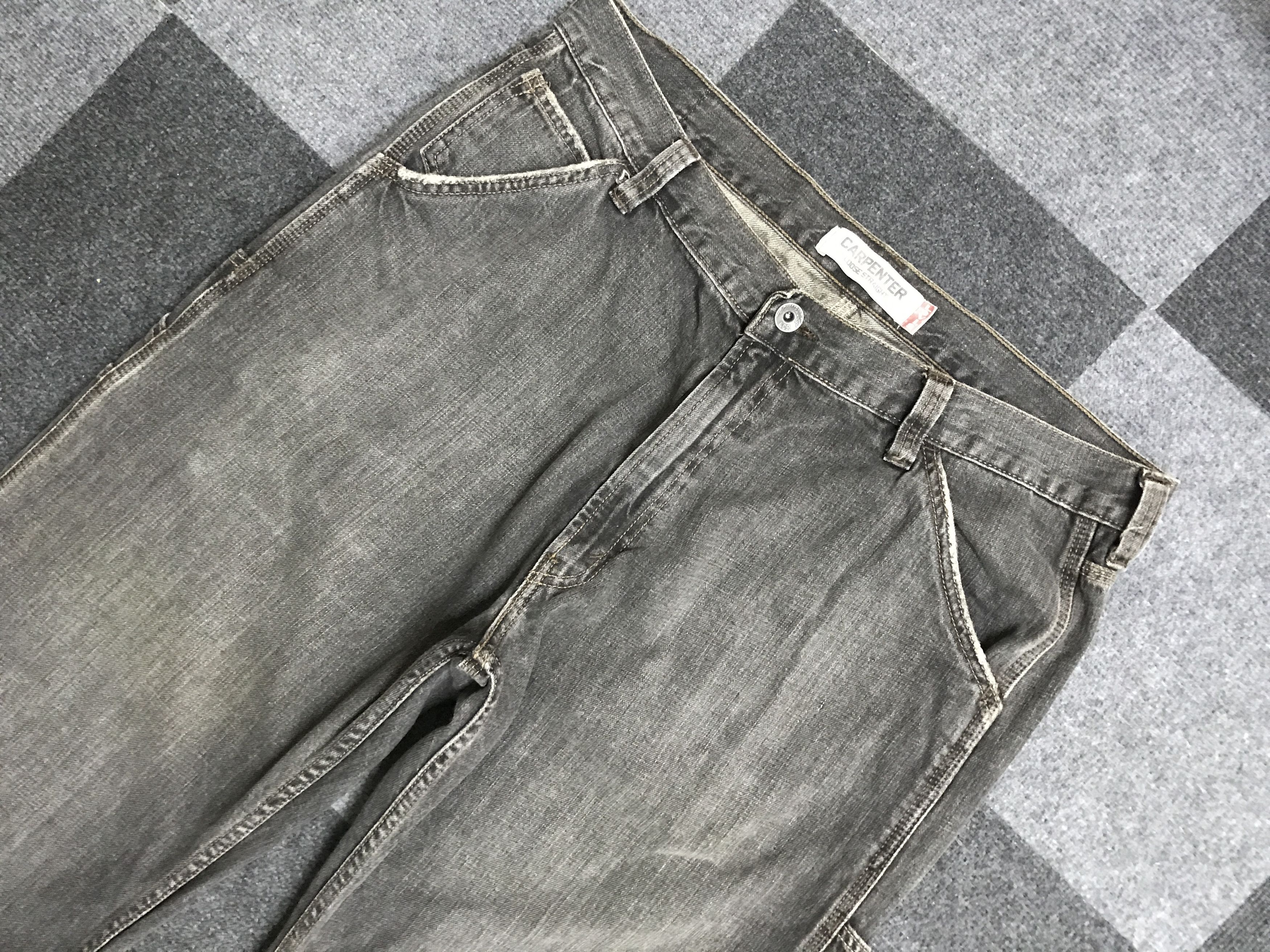 Levi's VL168- Levis Carpenter Loose Straight Fit Jeans Size US 38 / EU 54 - 2 Thumbnail