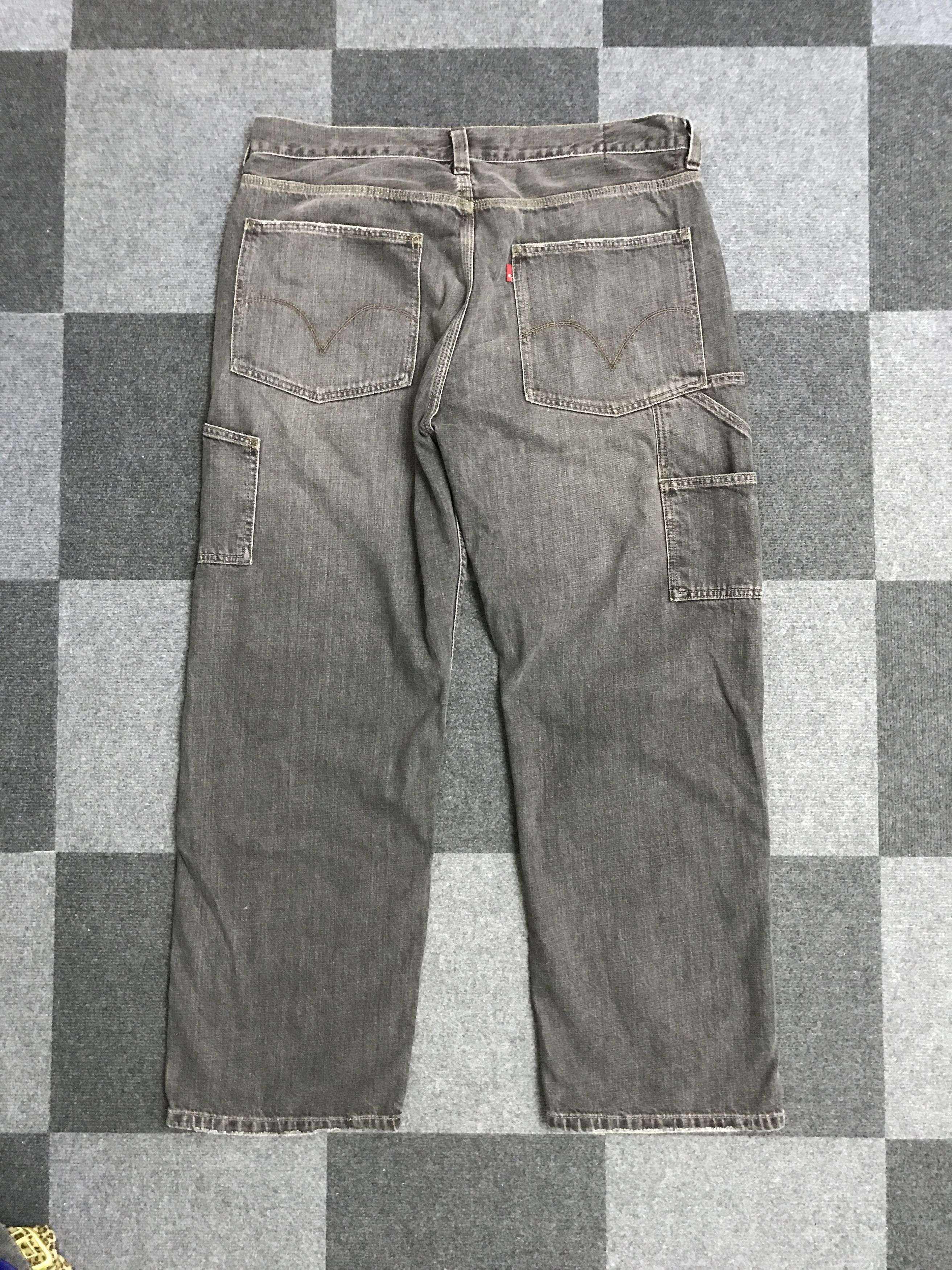 Levi's VL168- Levis Carpenter Loose Straight Fit Jeans Size US 38 / EU 54 - 8 Thumbnail