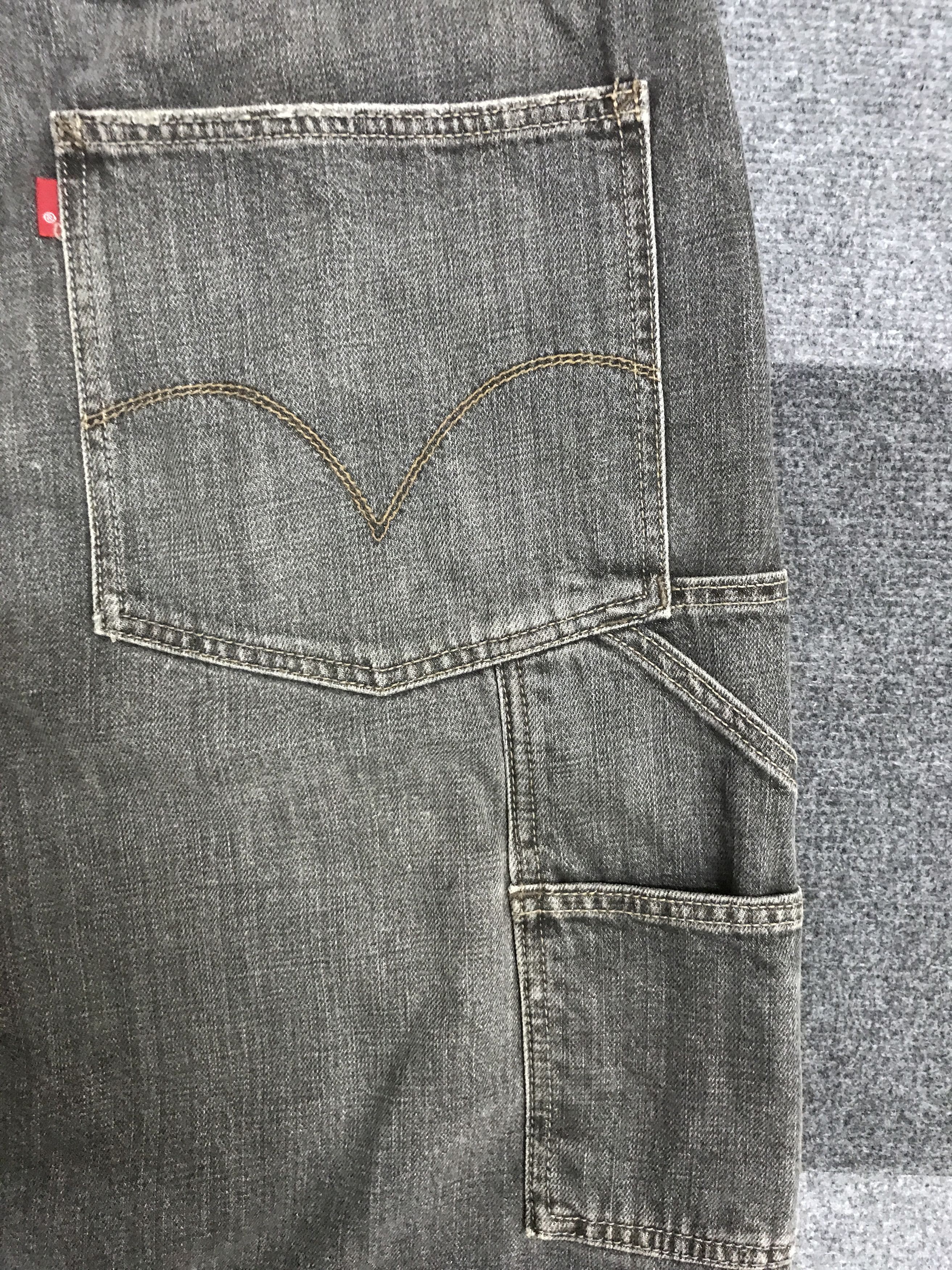 Levi's VL168- Levis Carpenter Loose Straight Fit Jeans Size US 38 / EU 54 - 12 Thumbnail
