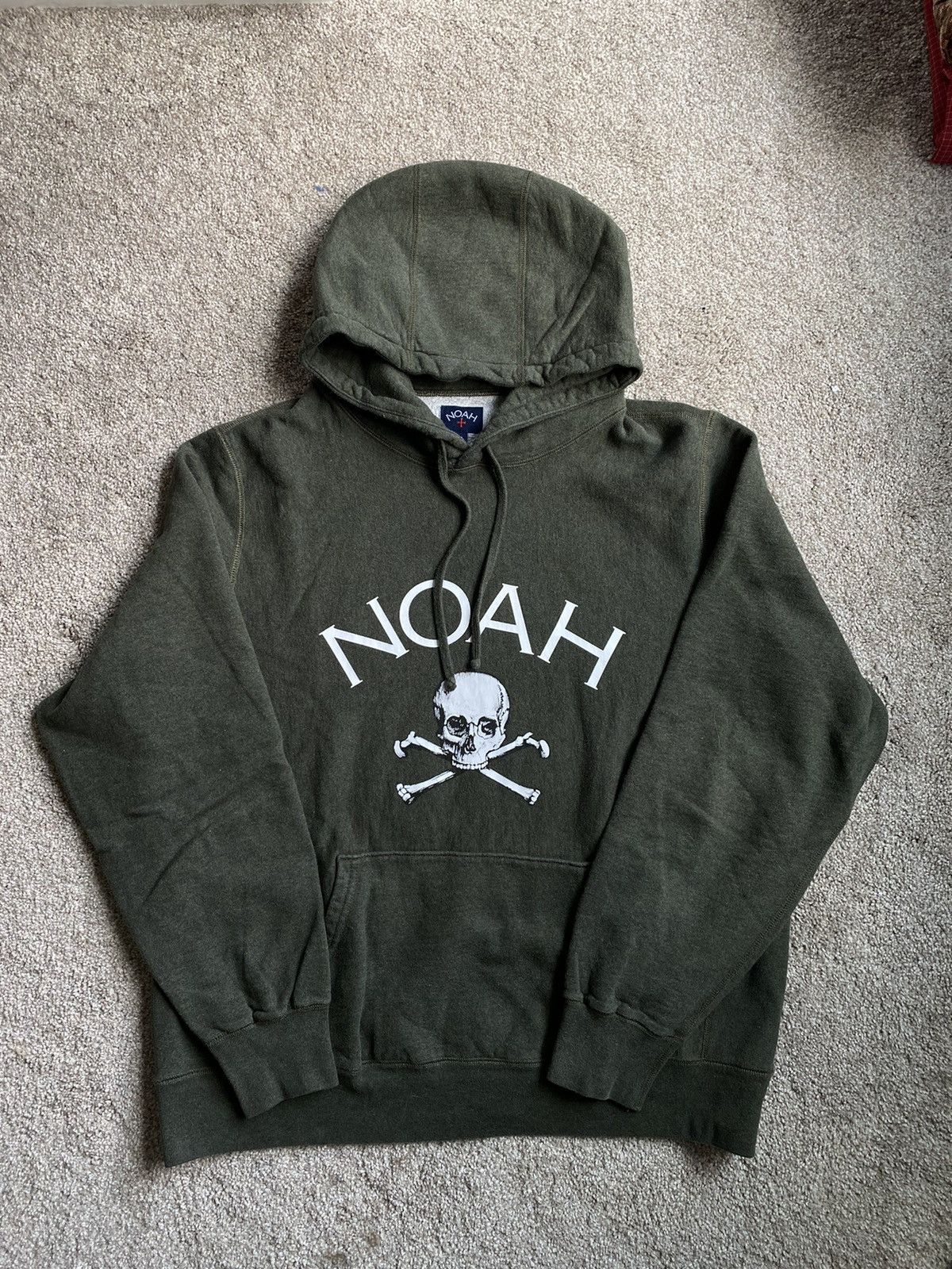目を引くデザイン★【NOAH】Jollu Roger プリントロゴフーディー Jolly Roger Logo Hoodie - Noah