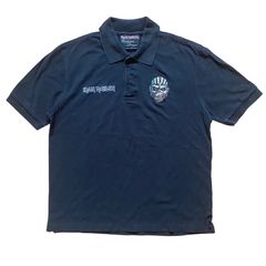 Iron maiden sale polo shirt