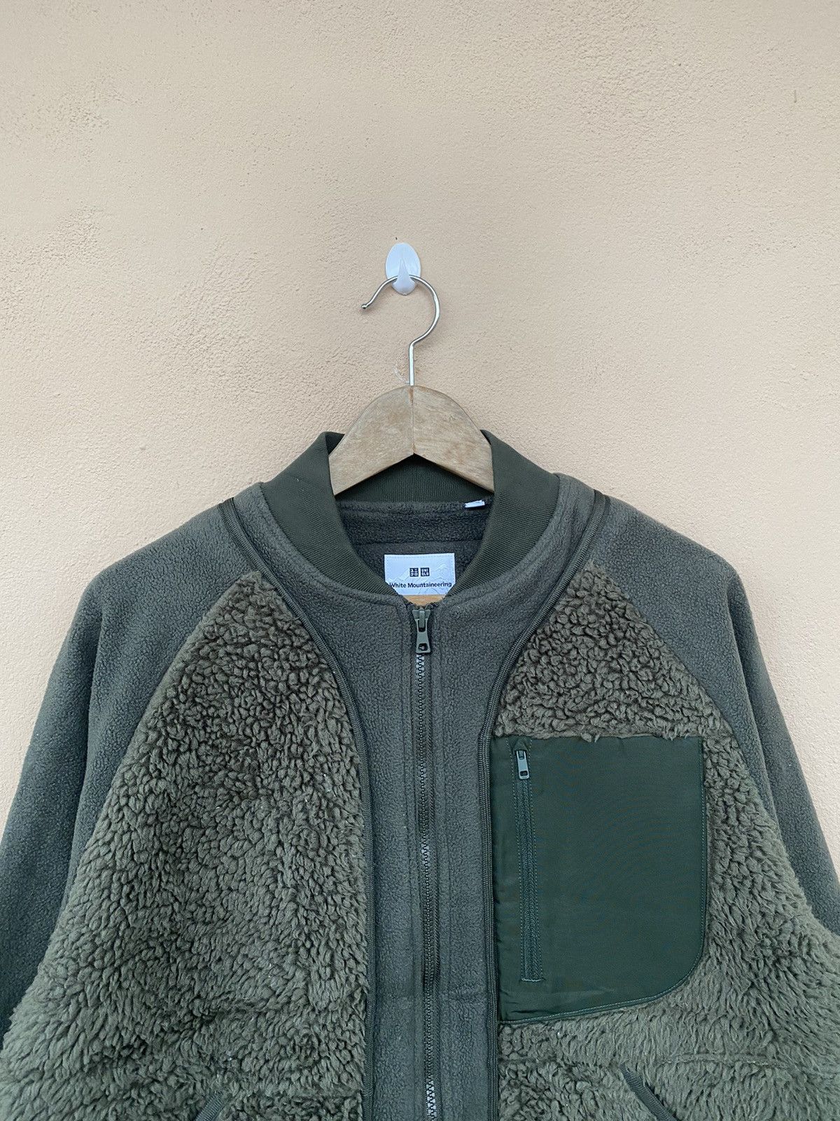 Japanese Brand × Uniqlo × White Mountaineering Steals💥 Uniqlo White MounTaineering Fleece Bulky Jacket Size US S / EU 44-46 / 1 - 3 Thumbnail