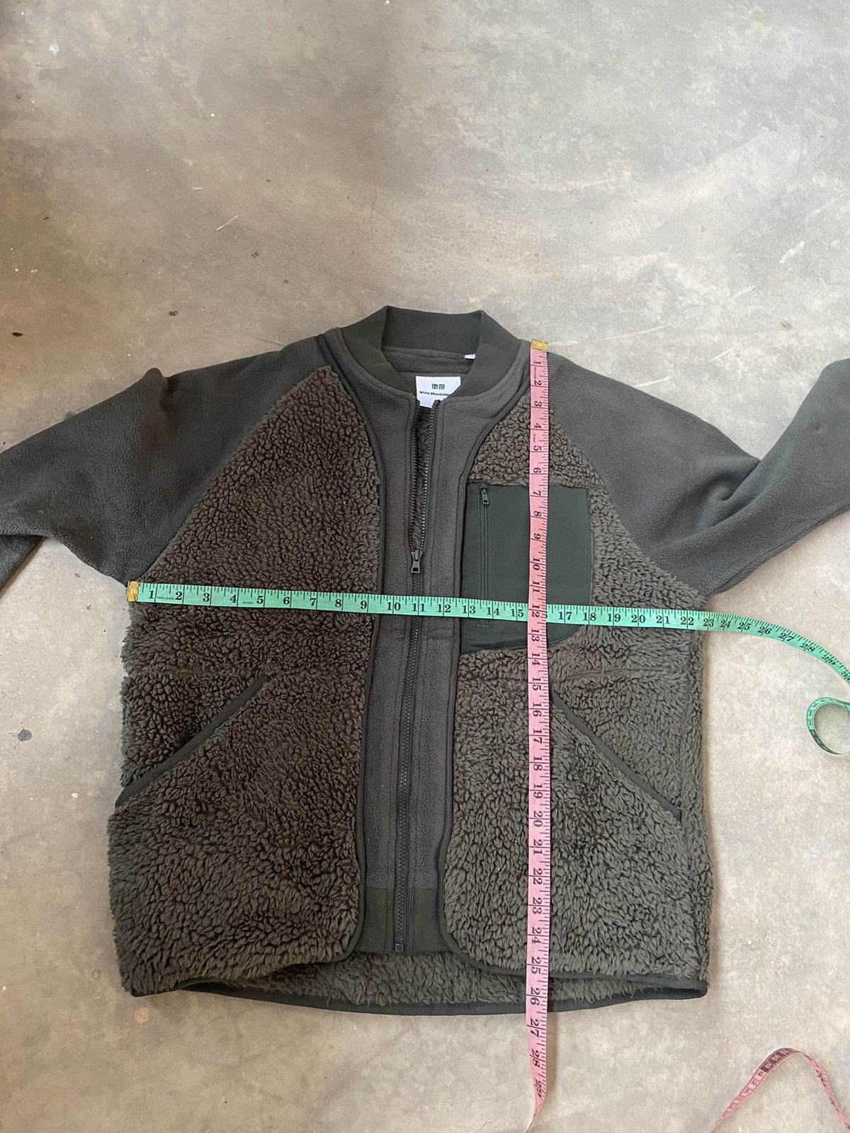 Japanese Brand × Uniqlo × White Mountaineering Steals💥 Uniqlo White MounTaineering Fleece Bulky Jacket Size US S / EU 44-46 / 1 - 7 Thumbnail