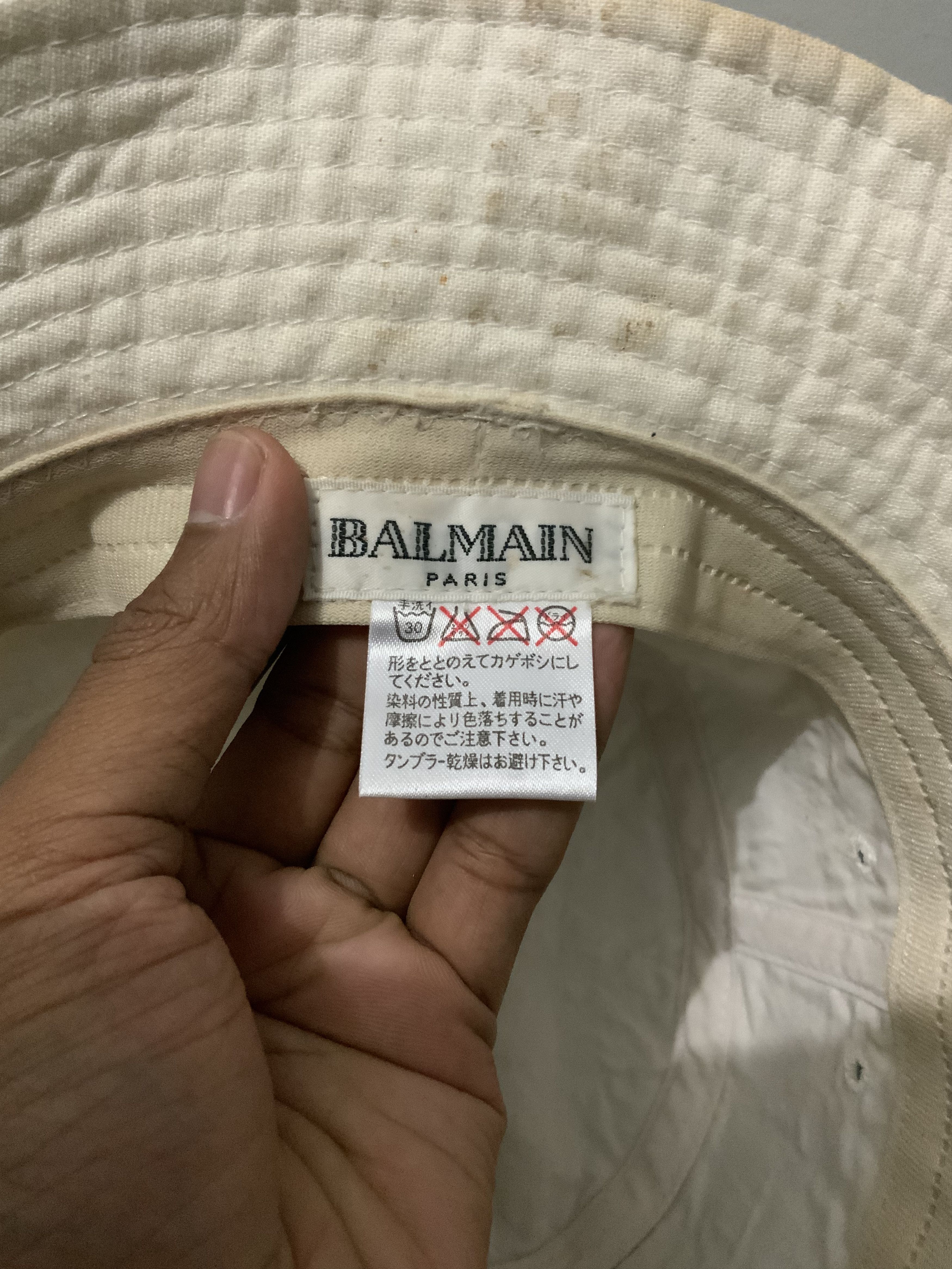 Balmain Paris Bucket Hat