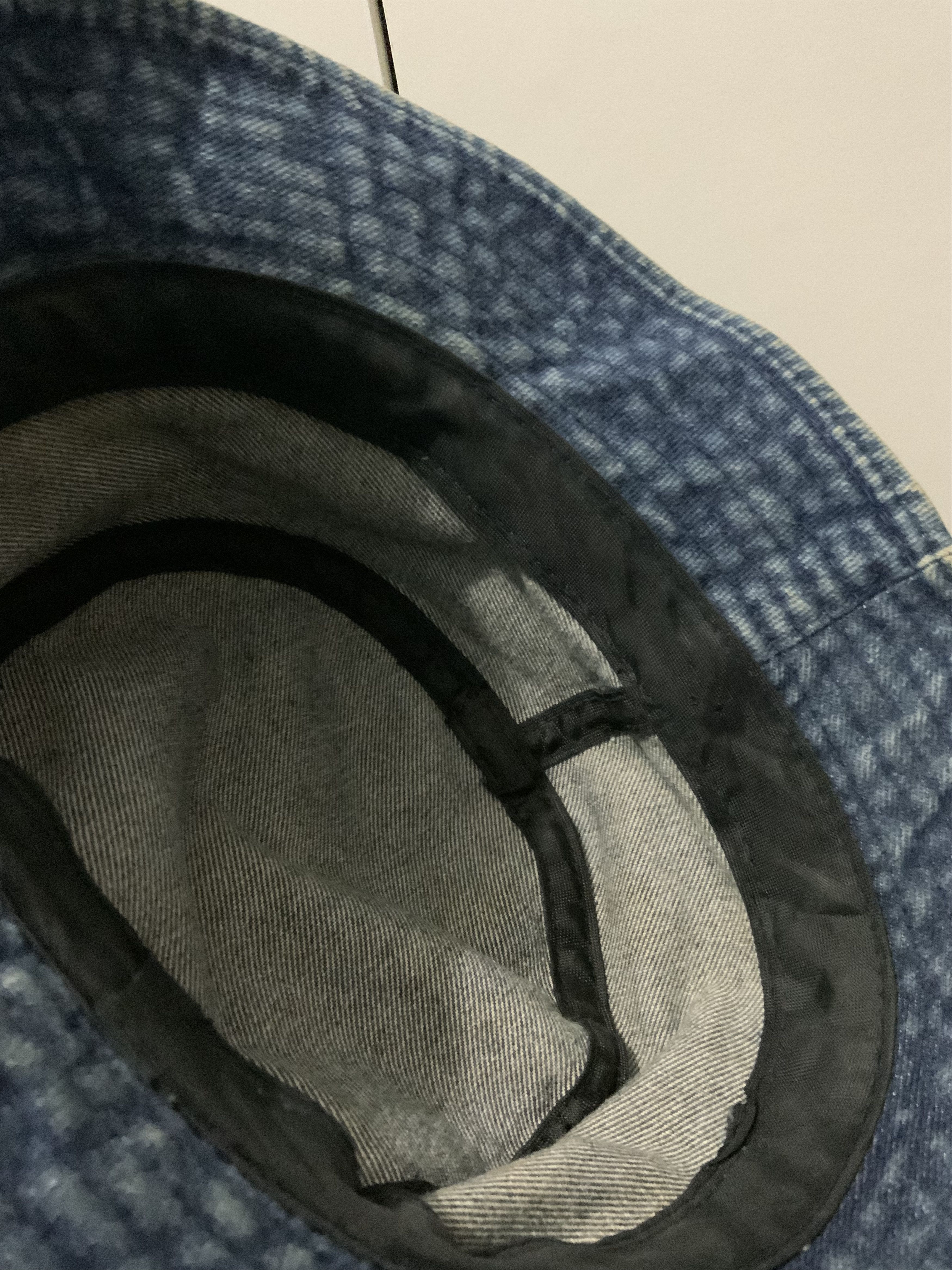 Denime Rusty Faded Single Pocket Denim Bucket Hat Size ONE SIZE - 8 Thumbnail