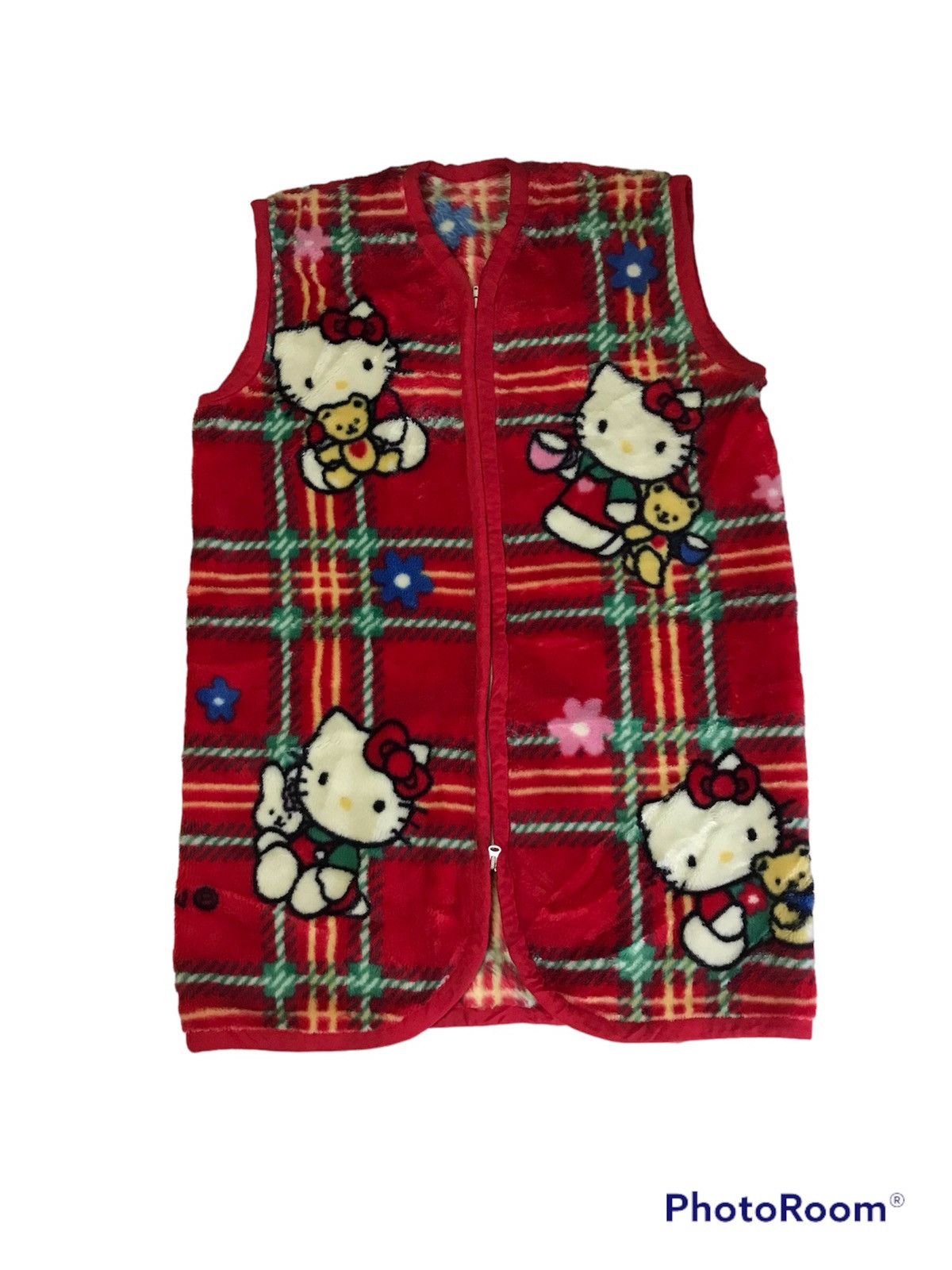 Anime × Komono × Vintage Vintage Kimono/vest Hello kitty sanrio co.tokyo japan Size US L / EU 52-54 / 3 - 1 Thumbnail