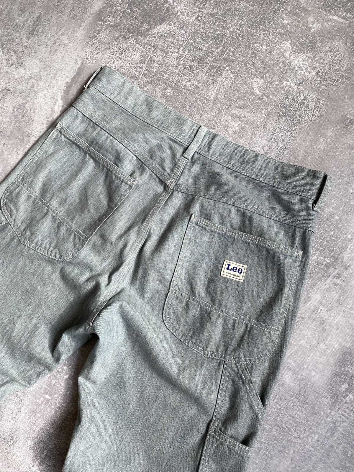 Lee × Vintage Vintage Lee Many Pockets Engineered Work Pants Size US 32 / EU 48 - 3 Thumbnail