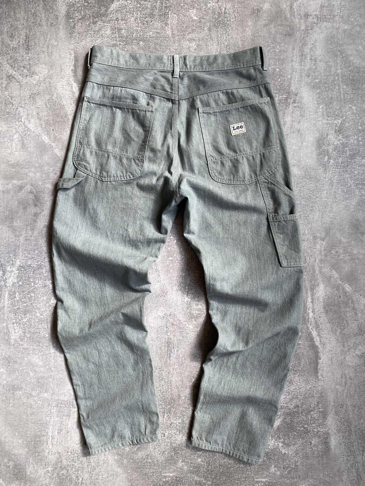 Lee × Vintage Vintage Lee Many Pockets Engineered Work Pants Size US 32 / EU 48 - 2 Thumbnail
